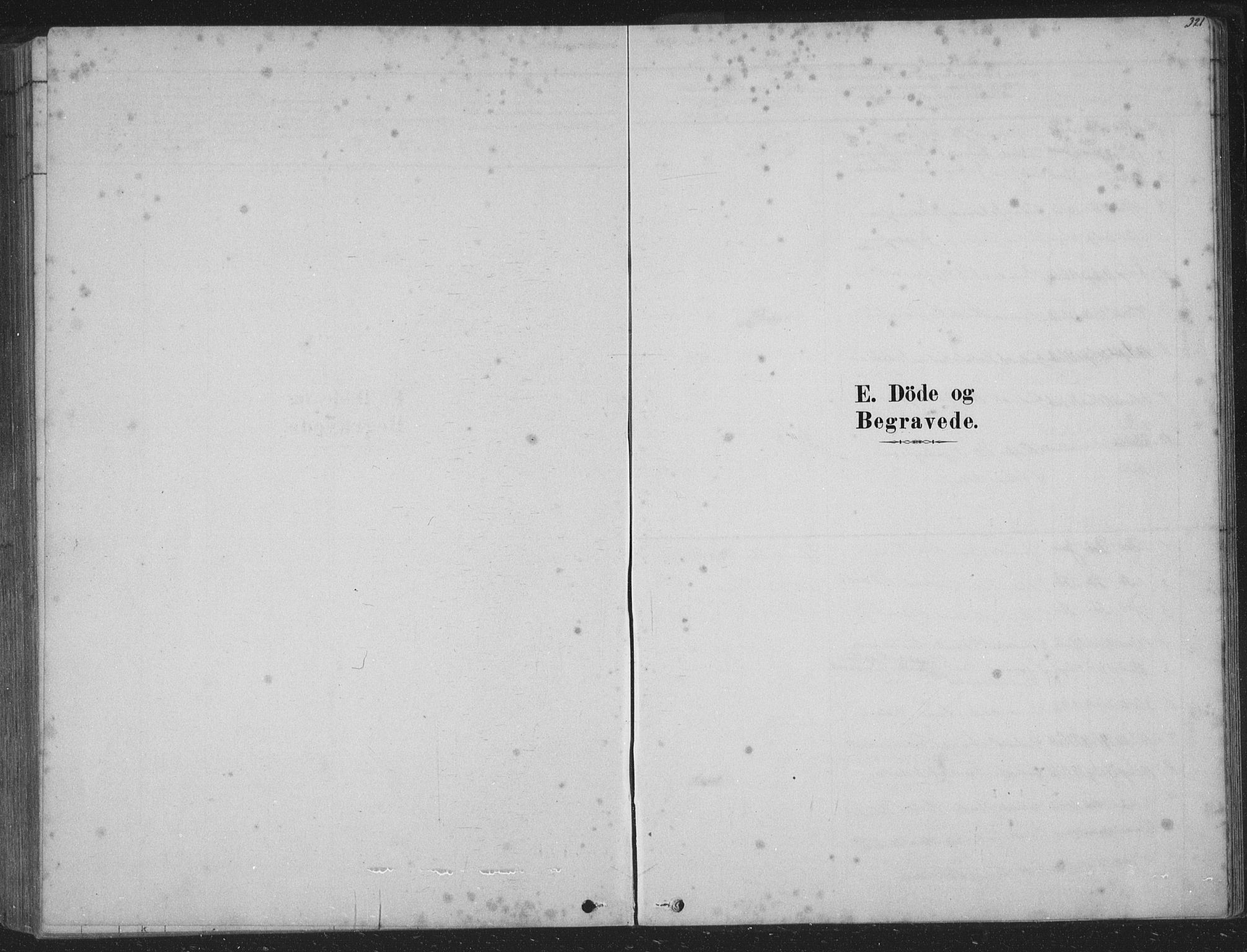 Tysnes sokneprestembete, SAB/A-78601/H/Hab: Parish register (copy) no. B 2, 1878-1918, p. 321
