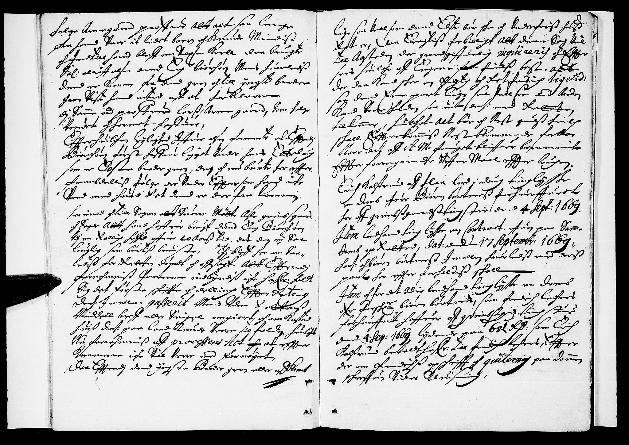 Ringerike og Hallingdal sorenskriveri, AV/SAKO-A-81/F/Fa/Faa/L0008: Tingbok
, 1670, p. 7b-8a