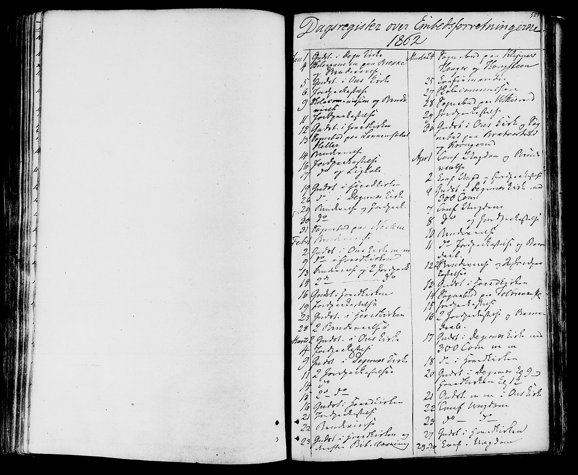 Rakkestad prestekontor Kirkebøker, SAO/A-2008/F/Fa/L0011: Parish register (official) no. I 11, 1862-1877, p. 523