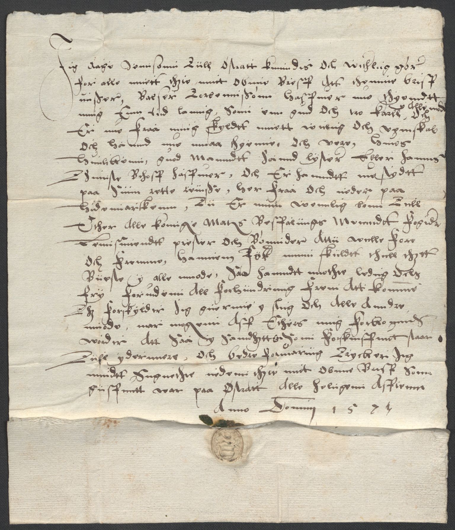 Riksarkivets diplomsamling, AV/RA-EA-5965/F02/L0079: Dokumenter, 1576-1577, p. 84