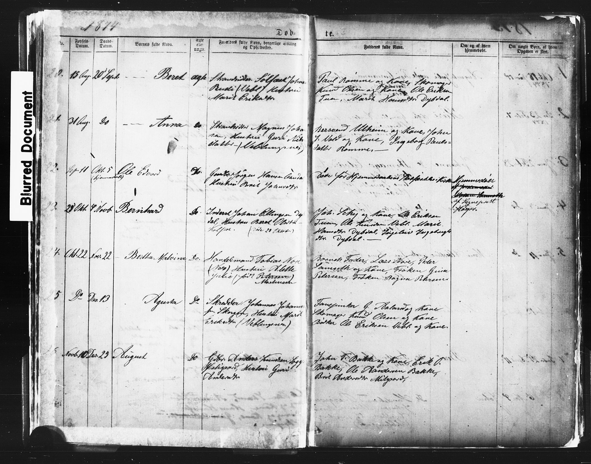 Ministerialprotokoller, klokkerbøker og fødselsregistre - Møre og Romsdal, AV/SAT-A-1454/544/L0580: Parish register (copy) no. 544C02, 1867-1909, p. 25