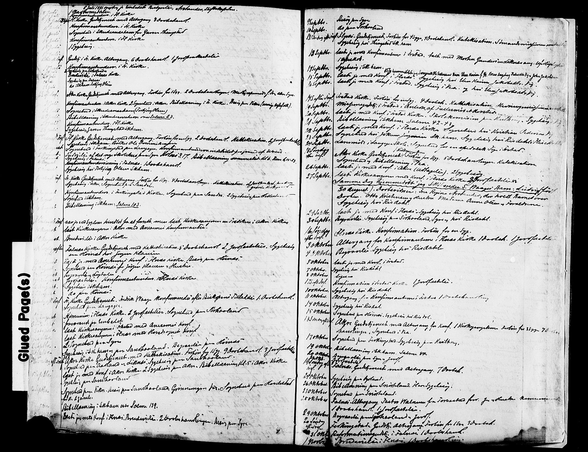 Skudenes sokneprestkontor, AV/SAST-A -101849/H/Ha/Haa/L0006: Parish register (official) no. A 4, 1864-1881