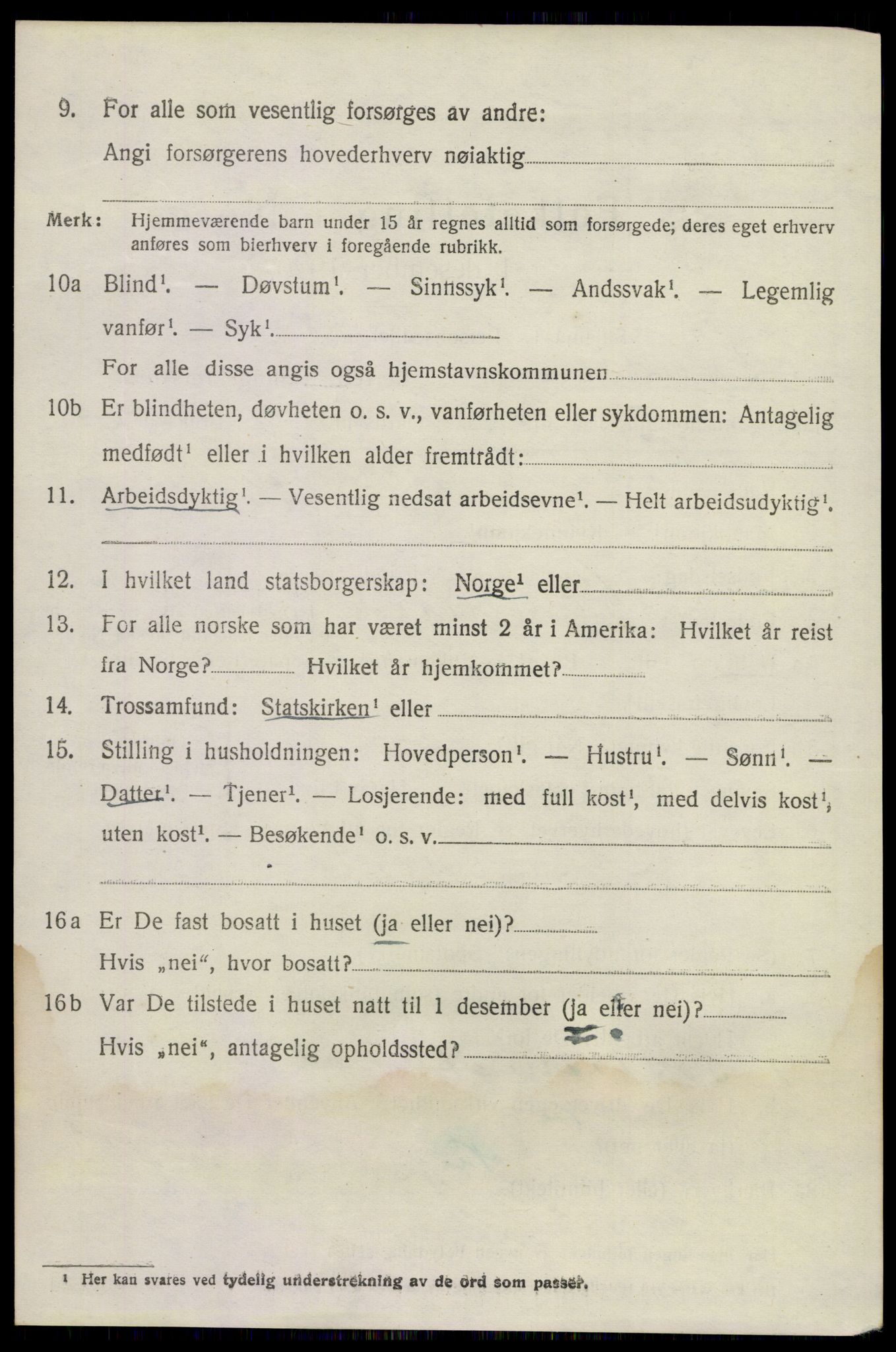 SAKO, 1920 census for Sandeherred, 1920, p. 11047