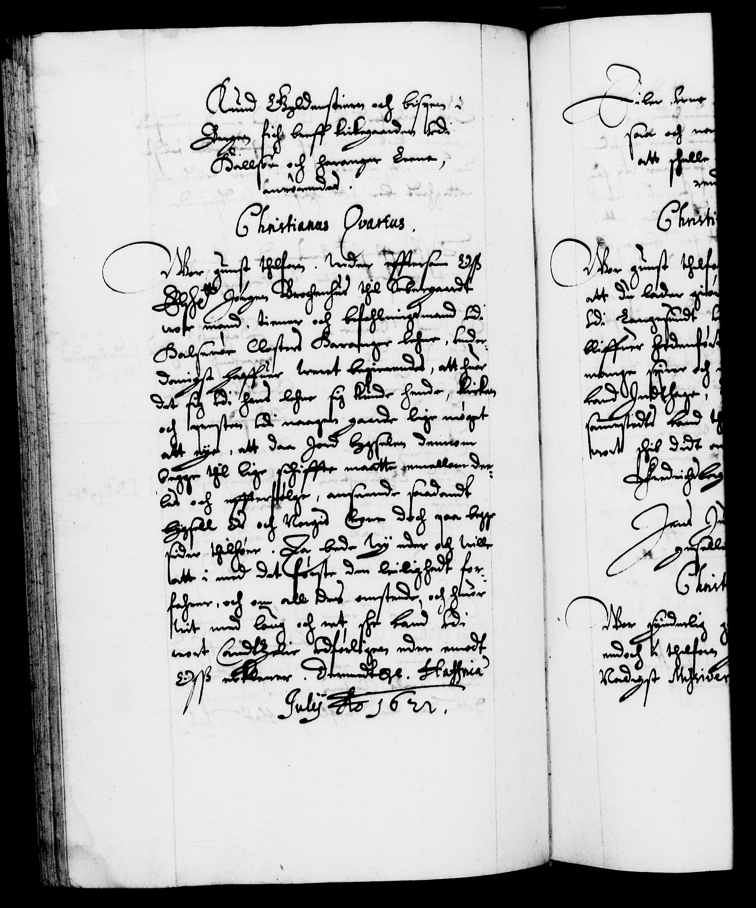 Danske Kanselli 1572-1799, AV/RA-EA-3023/F/Fc/Fca/Fcab/L0004: Norske tegnelser (mikrofilm), 1617-1627, p. 226b