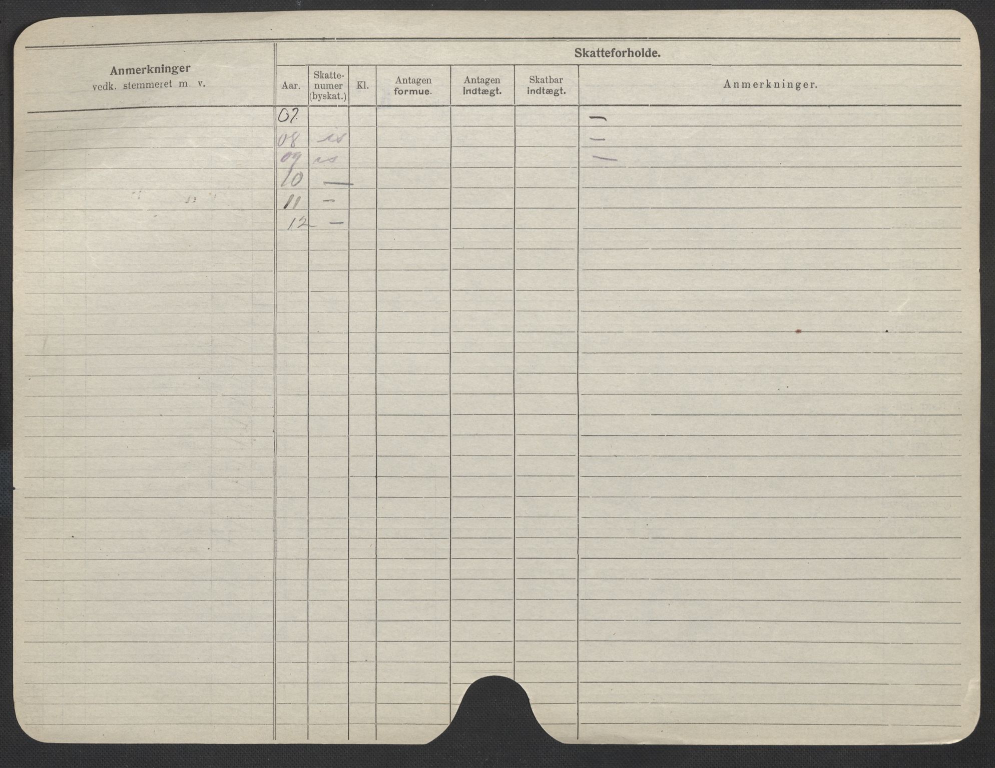 Oslo folkeregister, Registerkort, AV/SAO-A-11715/F/Fa/Fac/L0015: Kvinner, 1906-1914, p. 650b