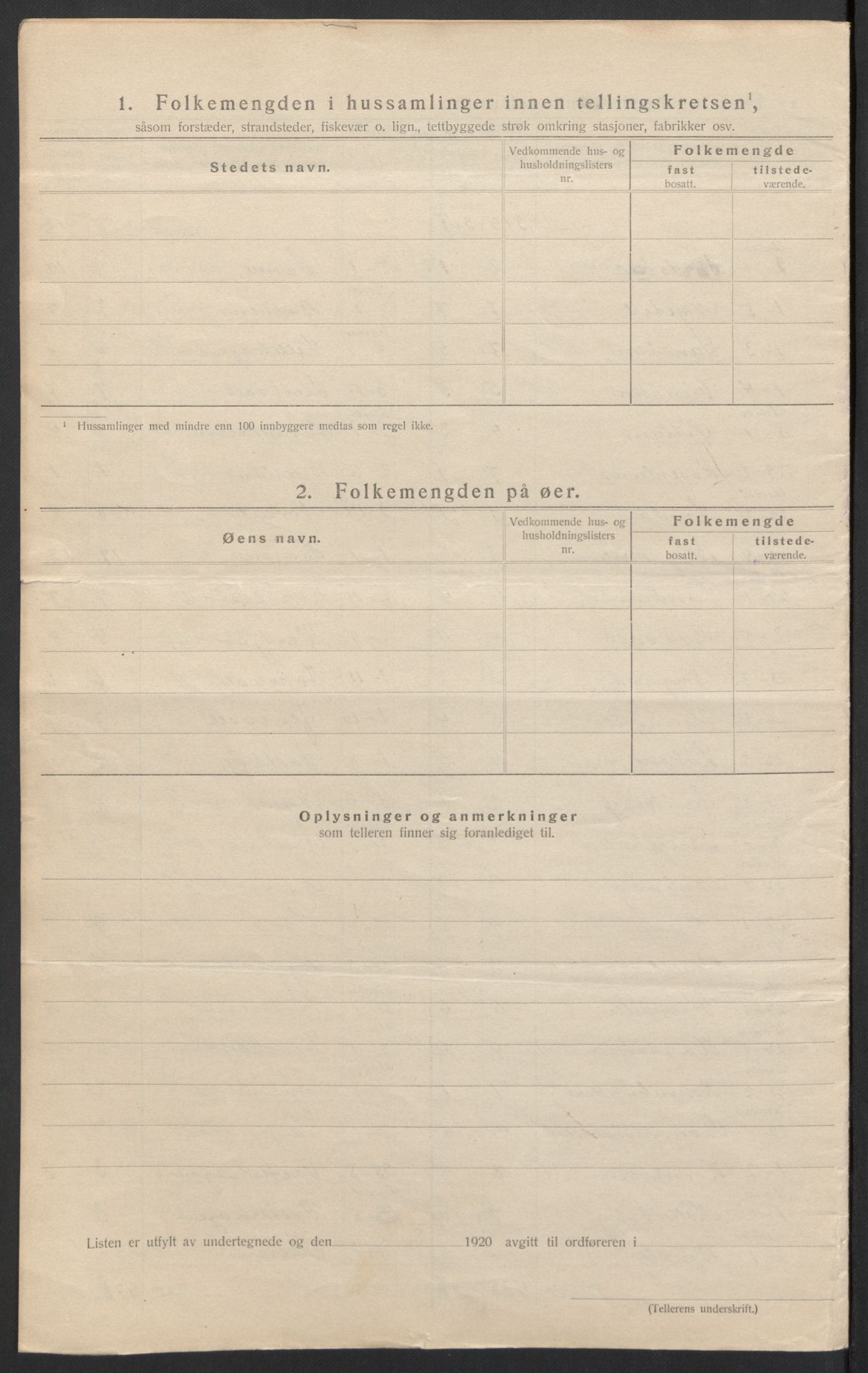 SAH, 1920 census for Romedal, 1920, p. 12