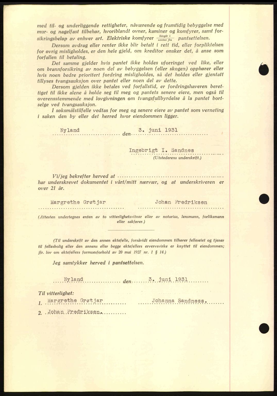 Nordmøre sorenskriveri, AV/SAT-A-4132/1/2/2Ca: Mortgage book no. B87, 1940-1941, Diary no: : 1420/1940