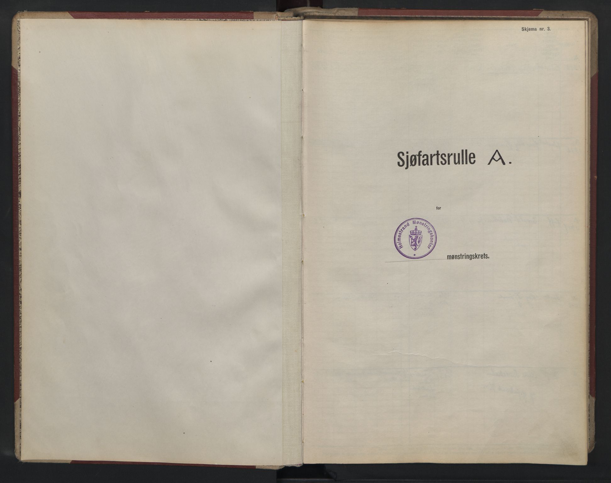 Holmestrand innrulleringskontor, AV/SAKO-A-1151/F/Fc/L0009: Hovedrulle, 1947-1948, p. 3
