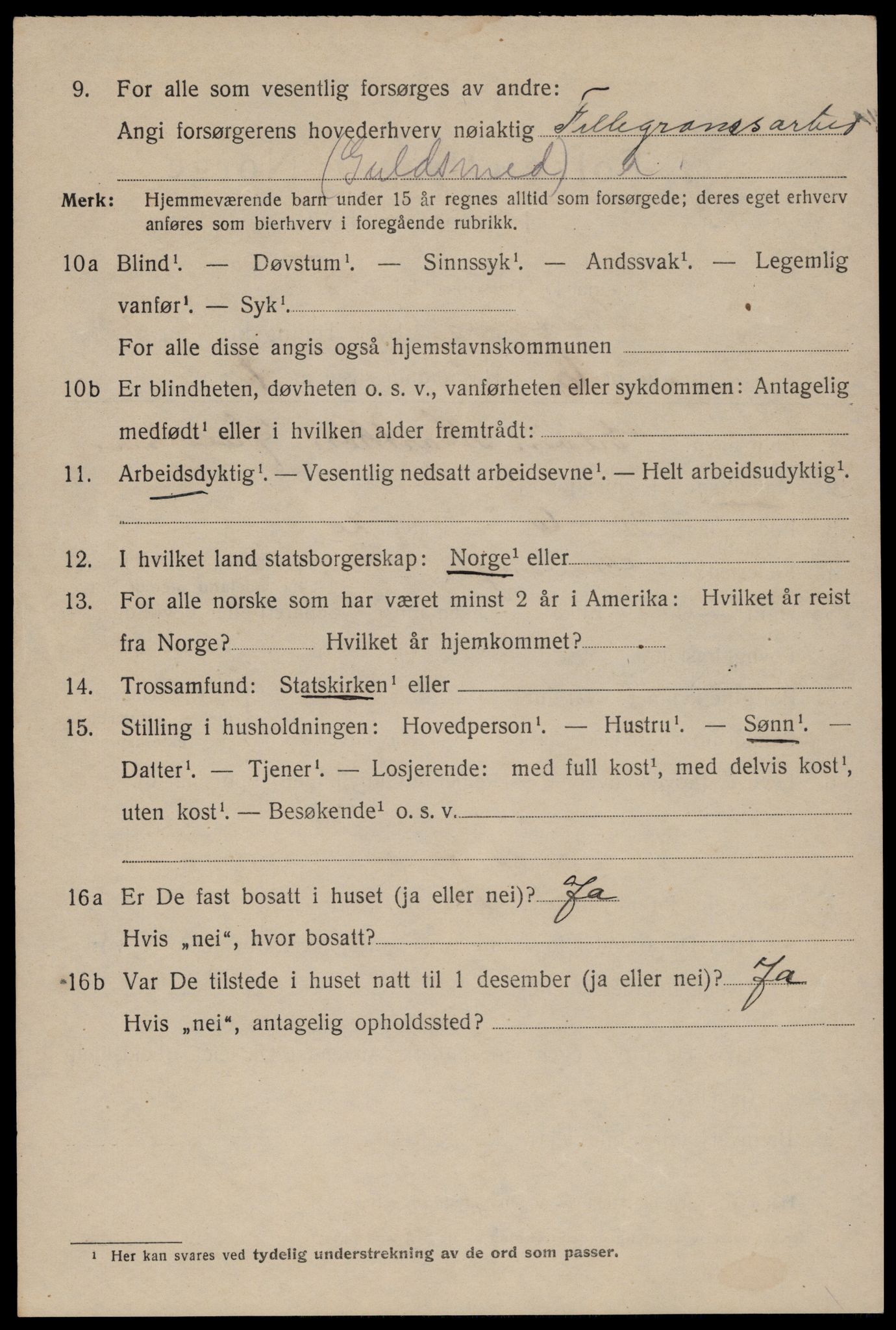 SAST, 1920 census for Stavanger, 1920, p. 90775