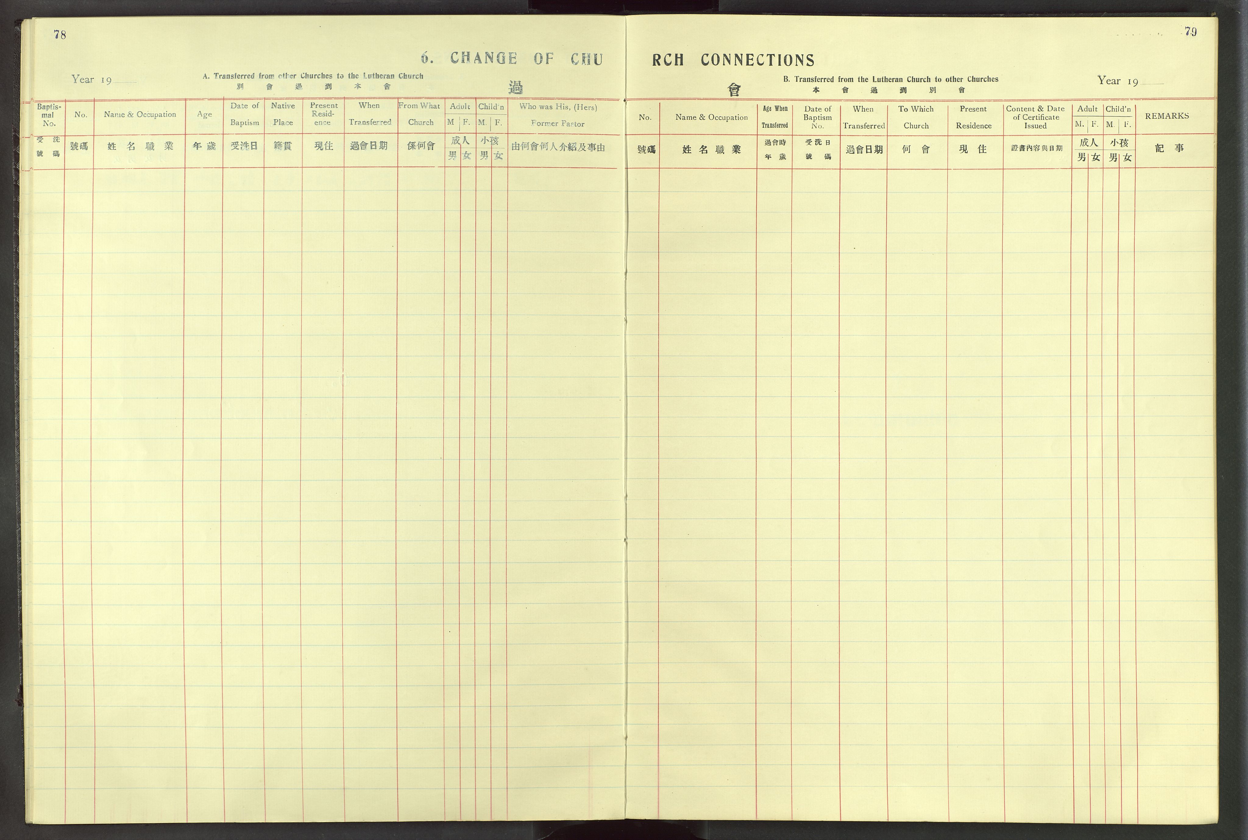 Det Norske Misjonsselskap - utland - Kina (Hunan), VID/MA-A-1065/Dm/L0015: Parish register (official) no. -, 1932-1948, p. 78-79