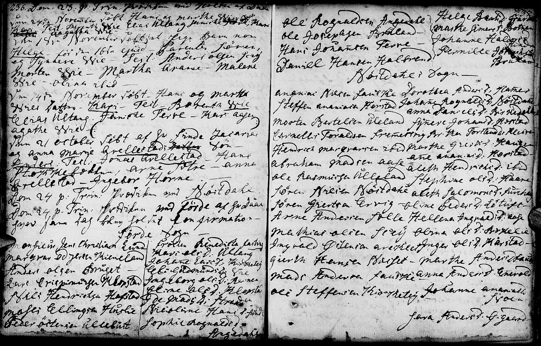 Førde sokneprestembete, AV/SAB-A-79901/H/Haa/Haaa/L0004: Parish register (official) no. A 4, 1781-1803, p. 236-237