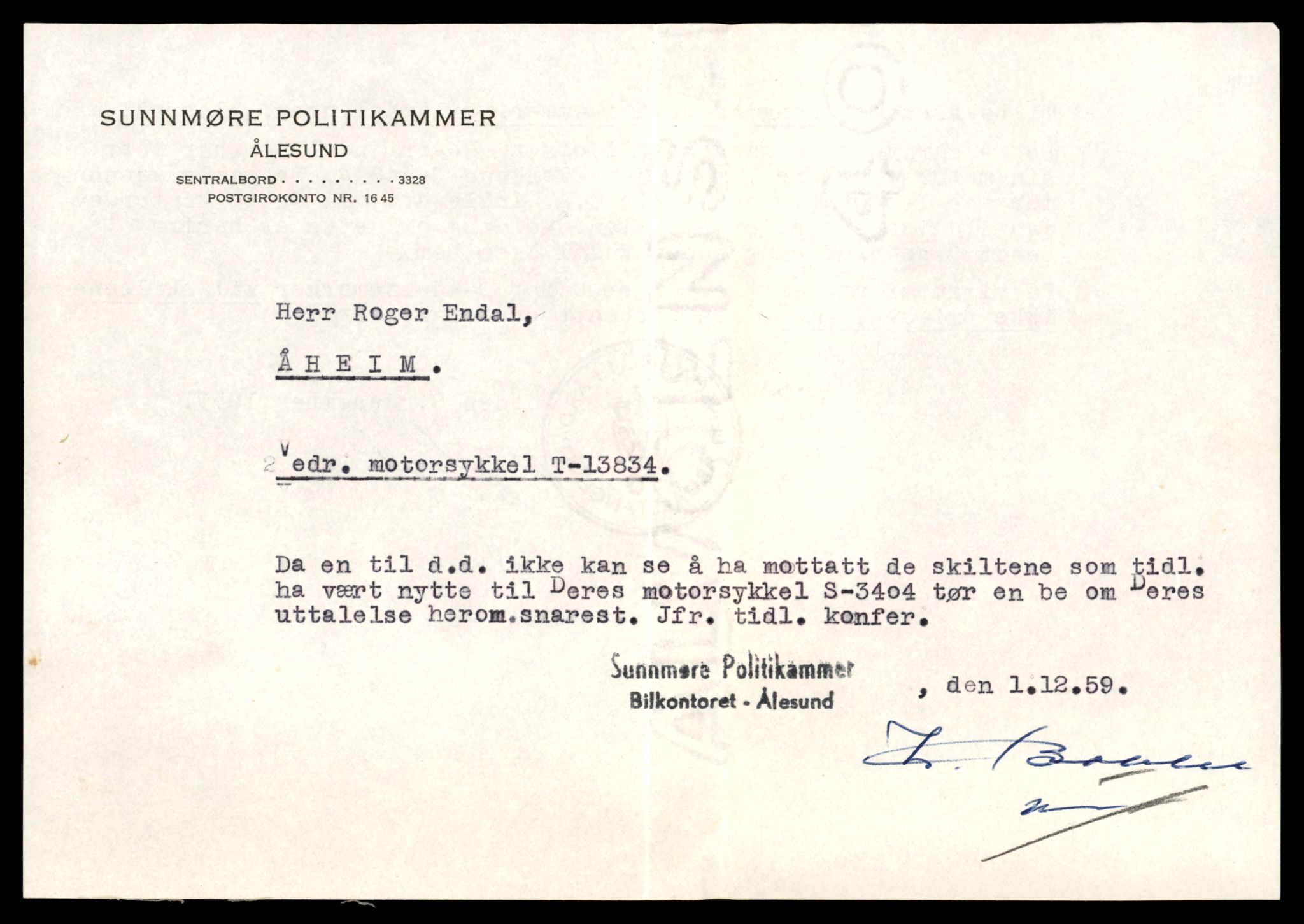 Møre og Romsdal vegkontor - Ålesund trafikkstasjon, AV/SAT-A-4099/F/Fe/L0041: Registreringskort for kjøretøy T 13710 - T 13905, 1927-1998, p. 2223
