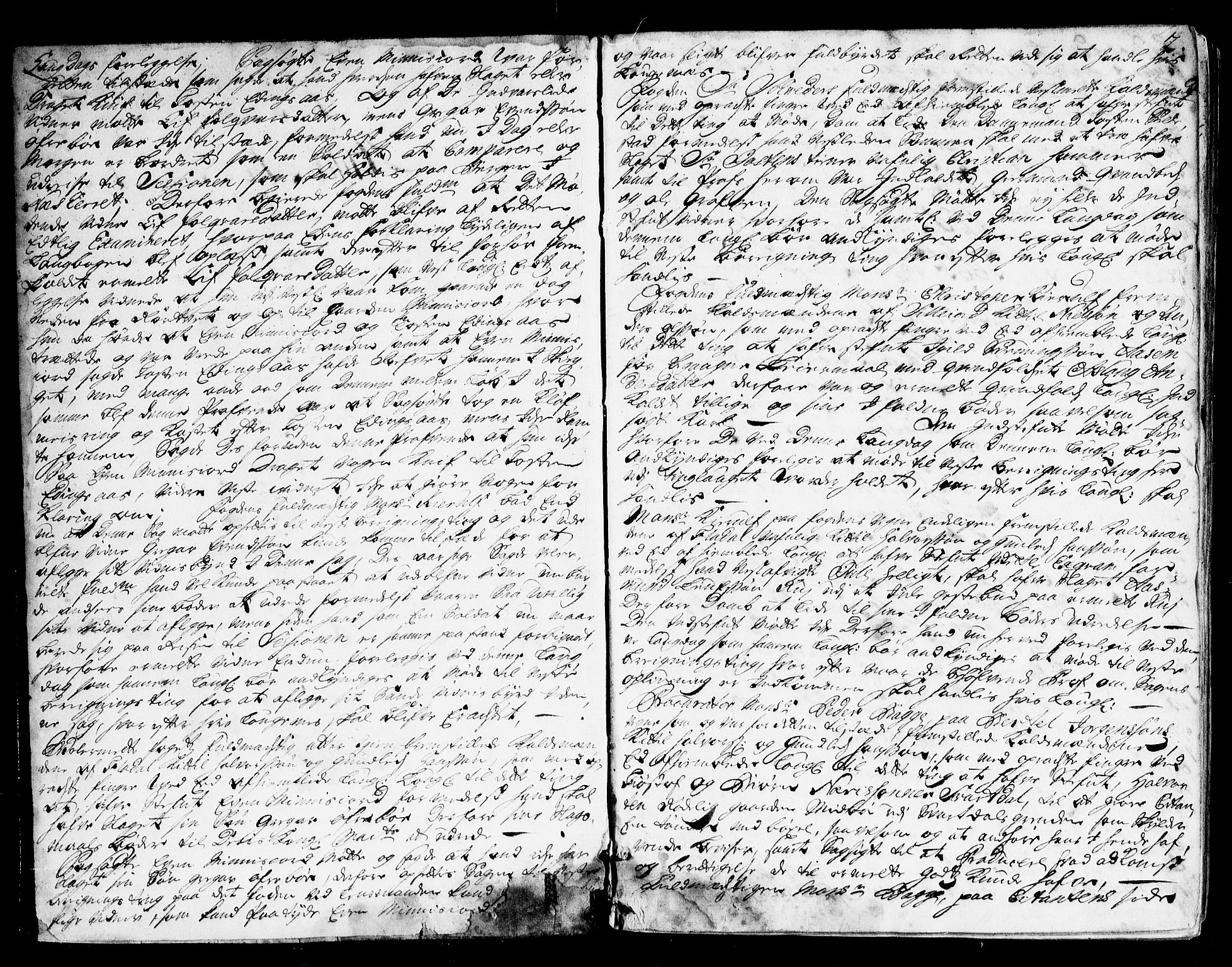 Vest-Telemark sorenskriveri, AV/SAKO-A-134/F/Fa/L0022: Tingbok, 1722-1724, p. 2