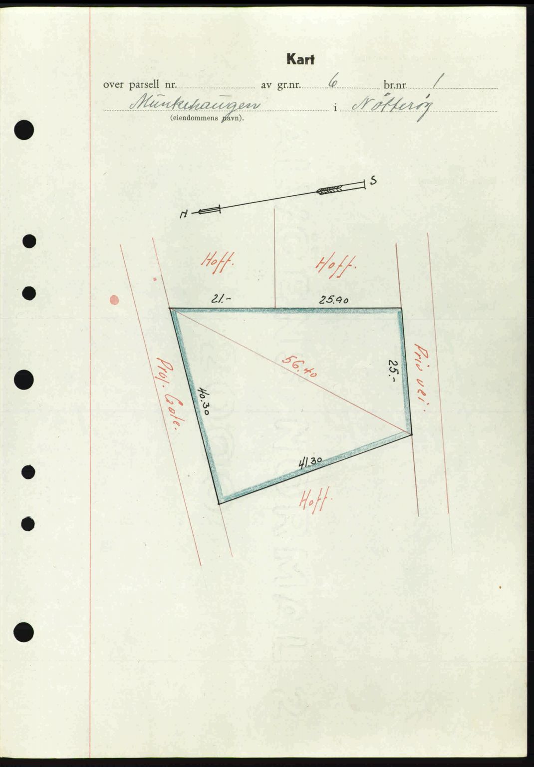 Tønsberg sorenskriveri, AV/SAKO-A-130/G/Ga/Gaa/L0014: Mortgage book no. A14, 1943-1944, Diary no: : 430/1944