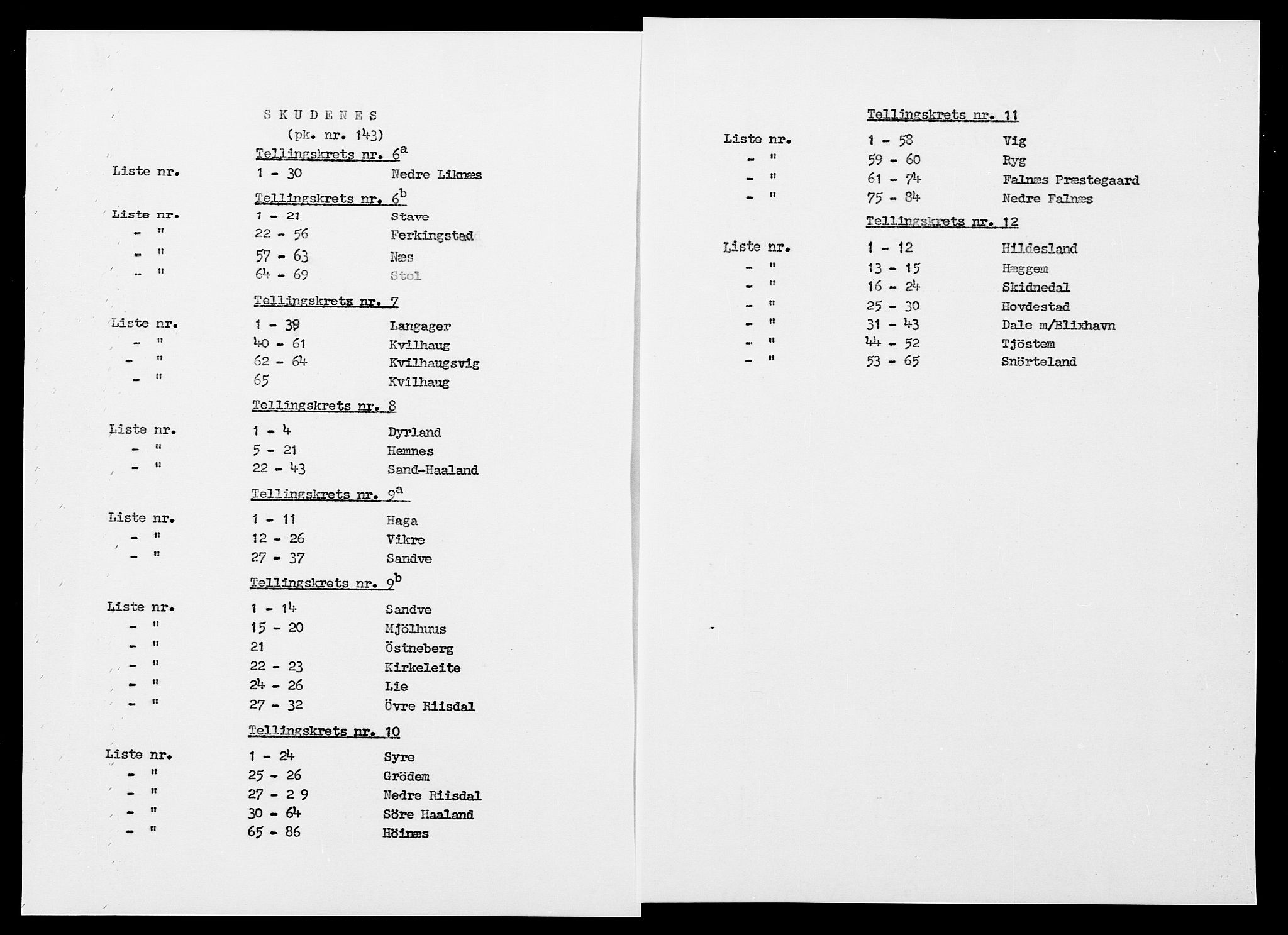 SAST, 1875 census for 1150L Skudenes/Falnes, Åkra og Ferkingstad, 1875, p. 707