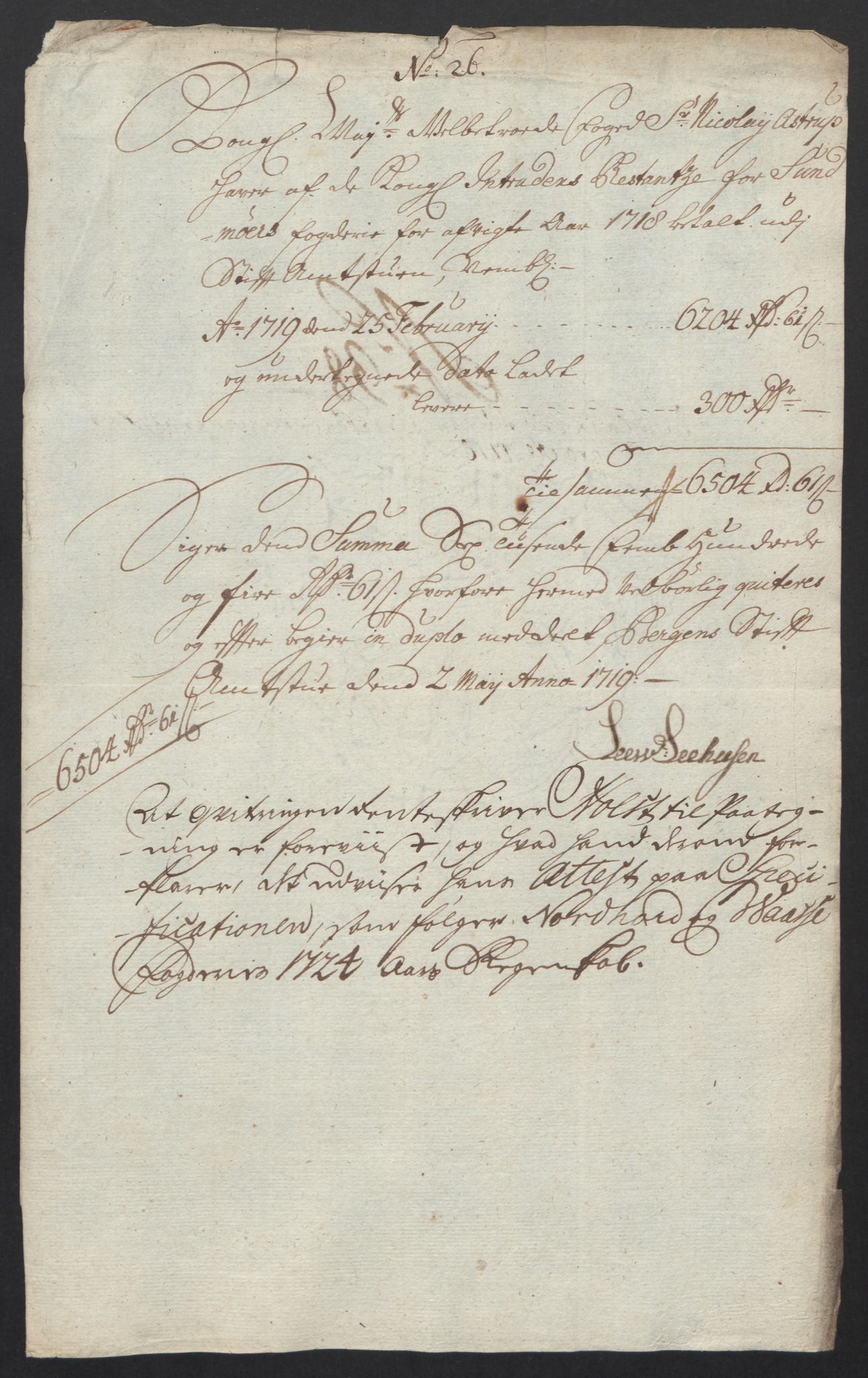 Rentekammeret inntil 1814, Reviderte regnskaper, Fogderegnskap, AV/RA-EA-4092/R54/L3570: Fogderegnskap Sunnmøre, 1718, p. 187