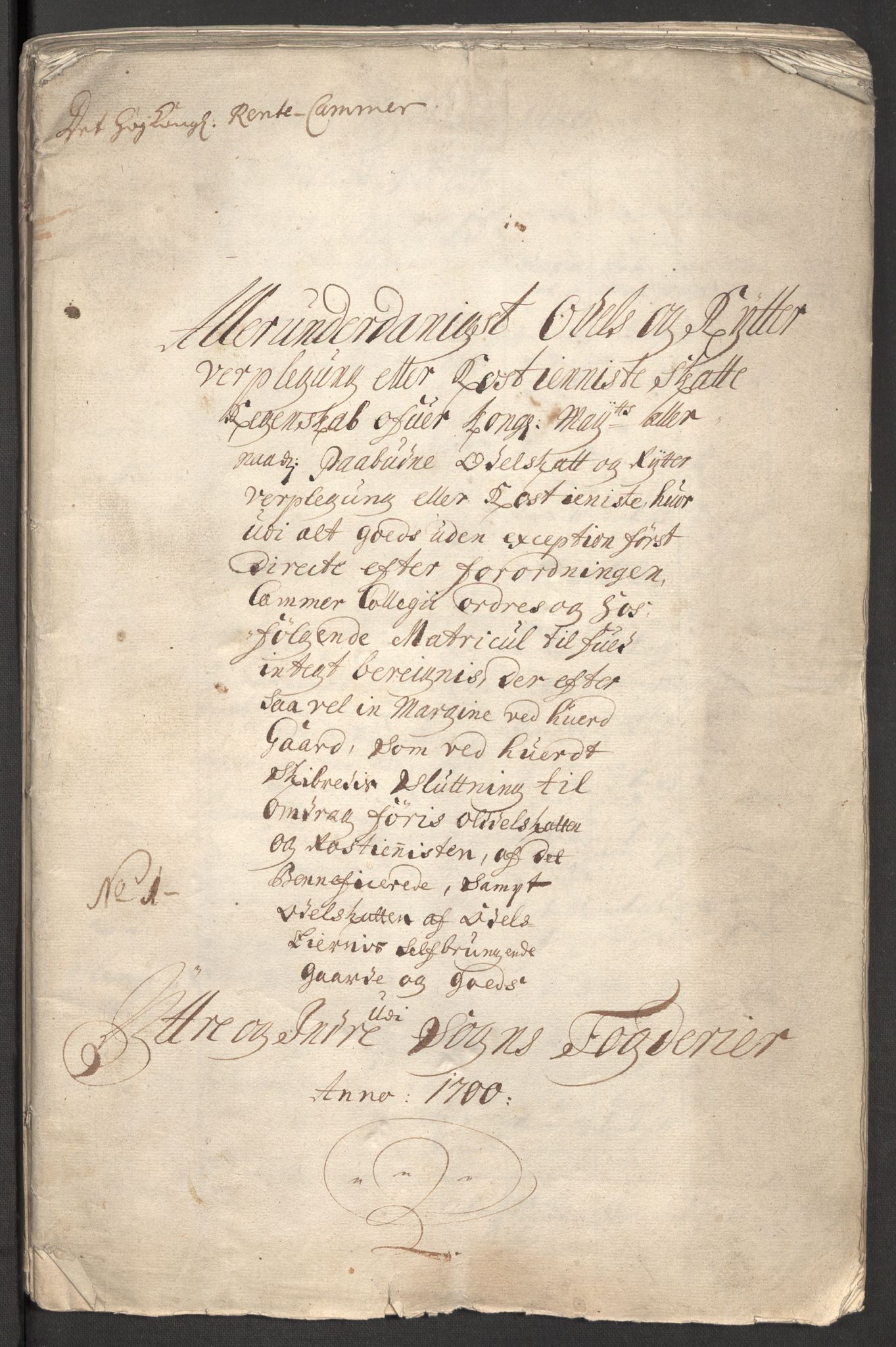 Rentekammeret inntil 1814, Reviderte regnskaper, Fogderegnskap, AV/RA-EA-4092/R52/L3311: Fogderegnskap Sogn, 1700-1701, p. 13
