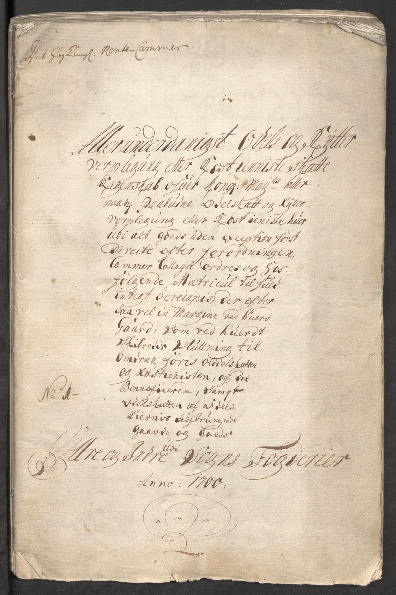 Rentekammeret inntil 1814, Reviderte regnskaper, Fogderegnskap, RA/EA-4092/R52/L3311: Fogderegnskap Sogn, 1700-1701, p. 13