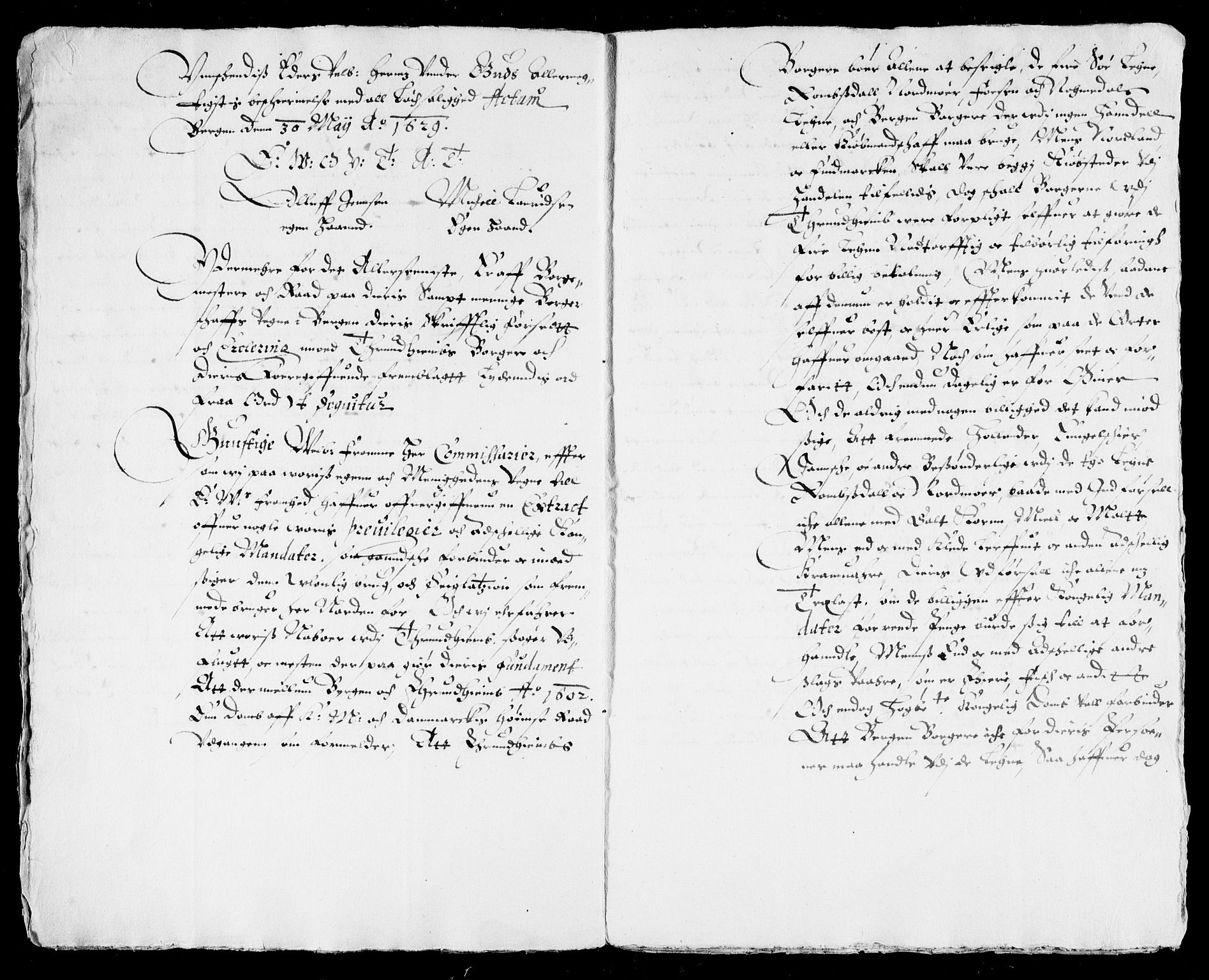 Danske Kanselli, Skapsaker, AV/RA-EA-4061/F/L0013: Skap 8, pakke 152B-161, 1606-1661, p. 37