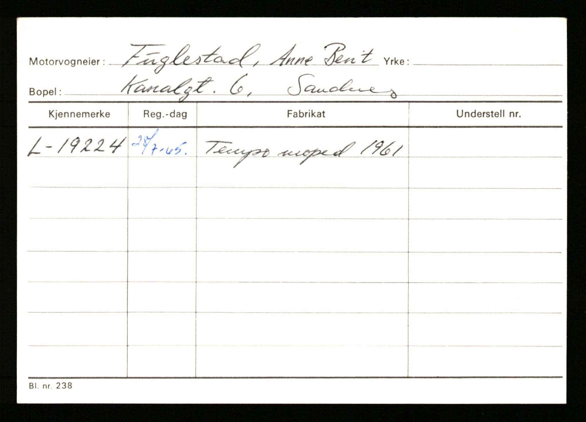 Stavanger trafikkstasjon, AV/SAST-A-101942/0/H/L0010: Fuglestad - Gjestland, 1930-1971, p. 11