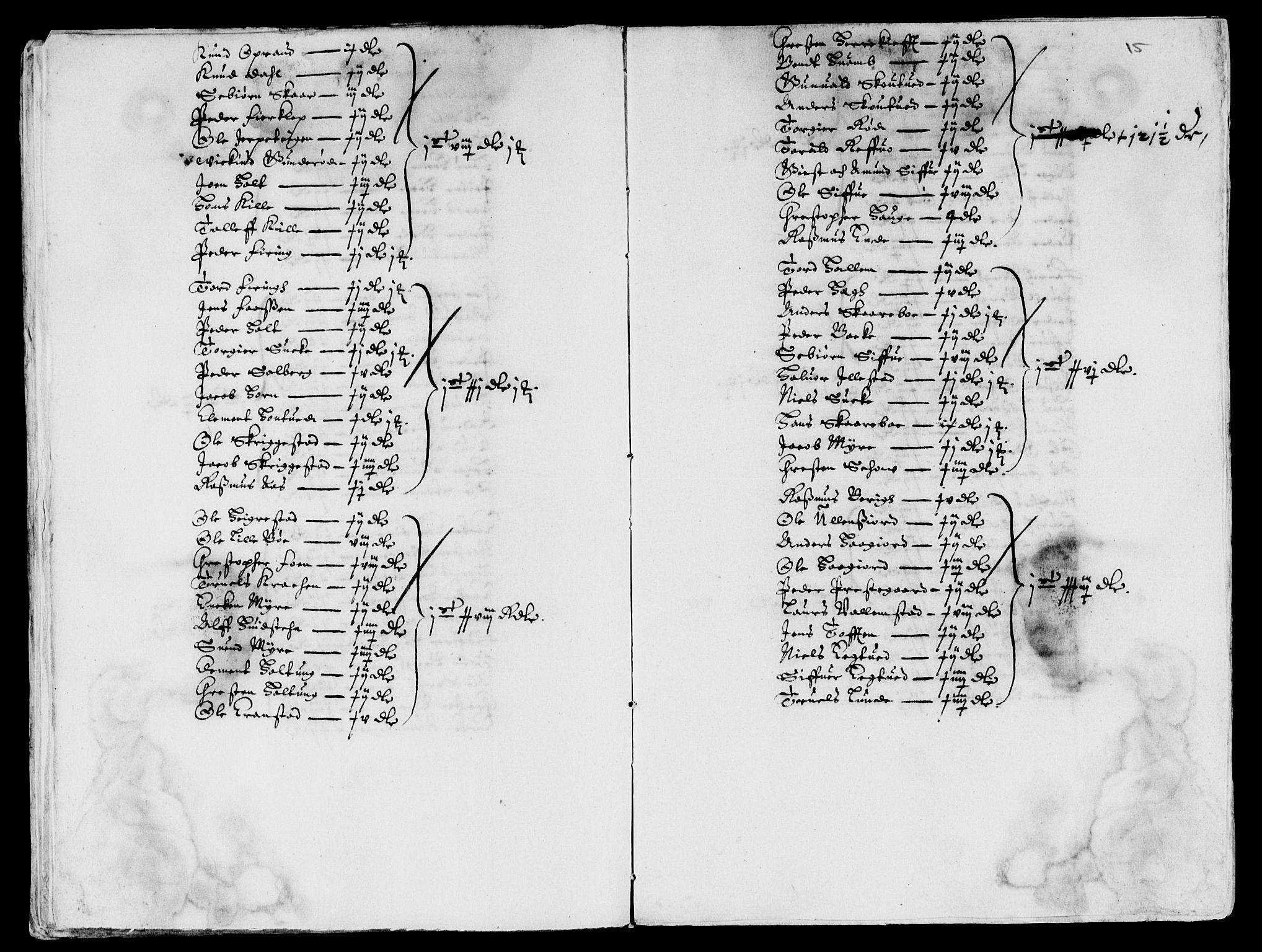 Rentekammeret inntil 1814, Reviderte regnskaper, Lensregnskaper, AV/RA-EA-5023/R/Rb/Rbo/L0026: Tønsberg len, 1644-1646
