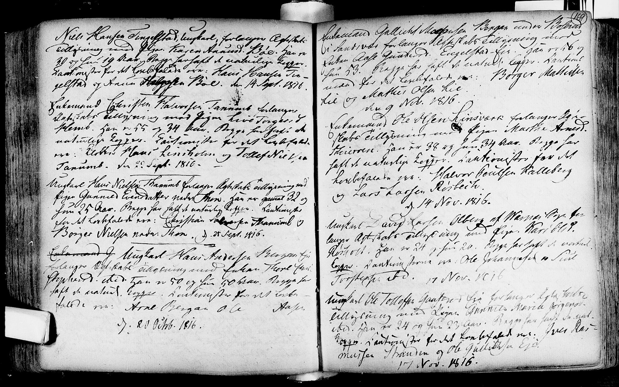 Lardal kirkebøker, SAKO/A-350/F/Fa/L0004: Parish register (official) no. i 4, 1733-1815, p. 169