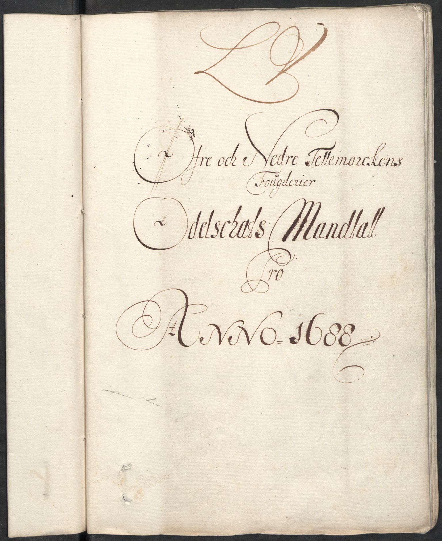 Rentekammeret inntil 1814, Reviderte regnskaper, Fogderegnskap, AV/RA-EA-4092/R35/L2087: Fogderegnskap Øvre og Nedre Telemark, 1687-1689, p. 256