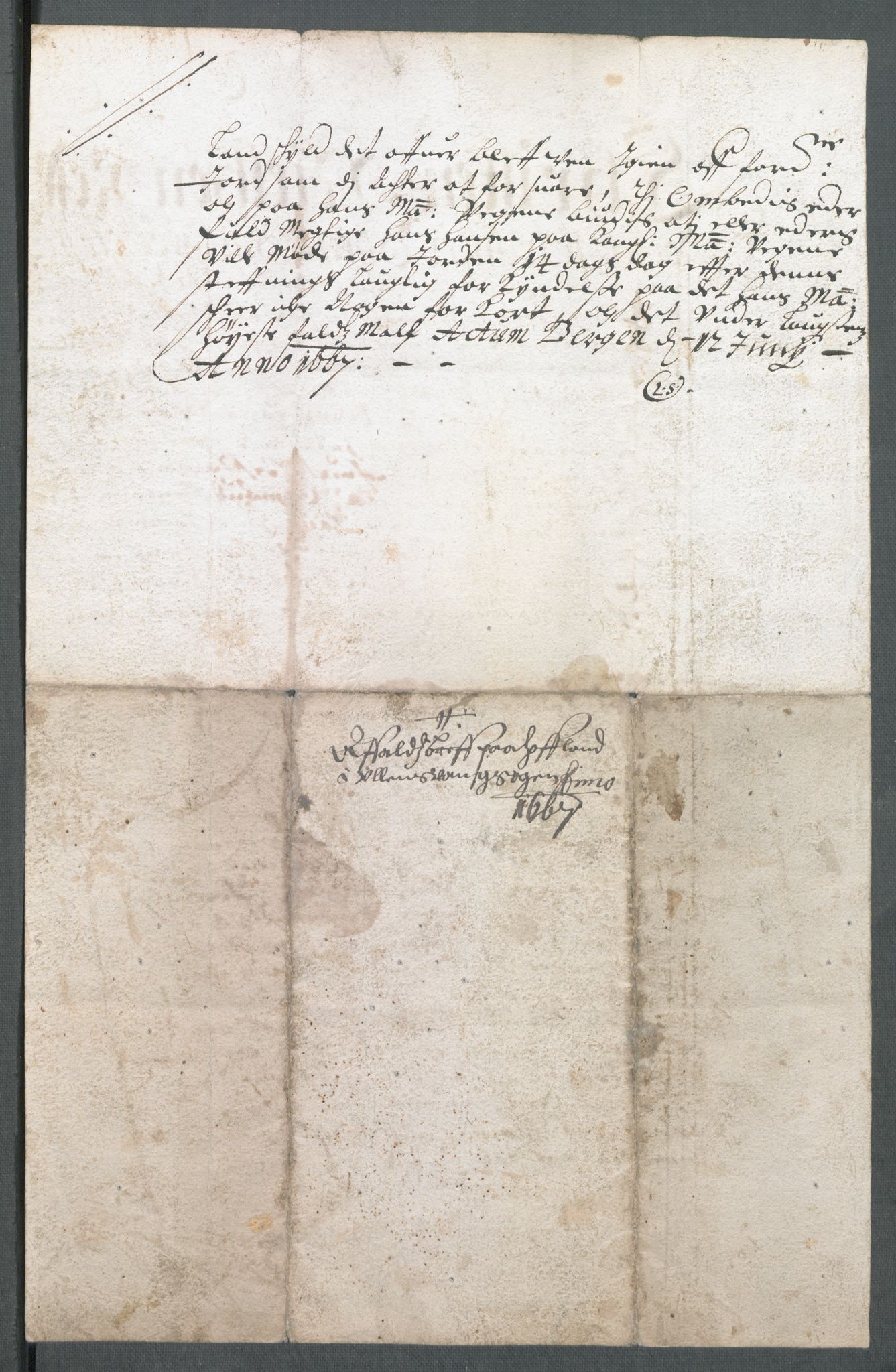 Riksarkivets diplomsamling, AV/RA-EA-5965/F02/L0171: Dokumenter, 1667-1670, p. 68