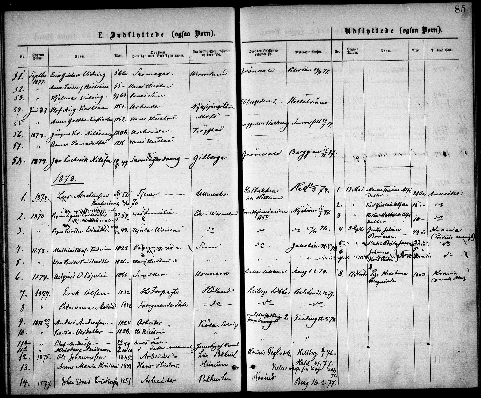 Østre Aker prestekontor Kirkebøker, SAO/A-10840/F/Fa/L0002: Parish register (official) no. I 2, 1861-1878, p. 85