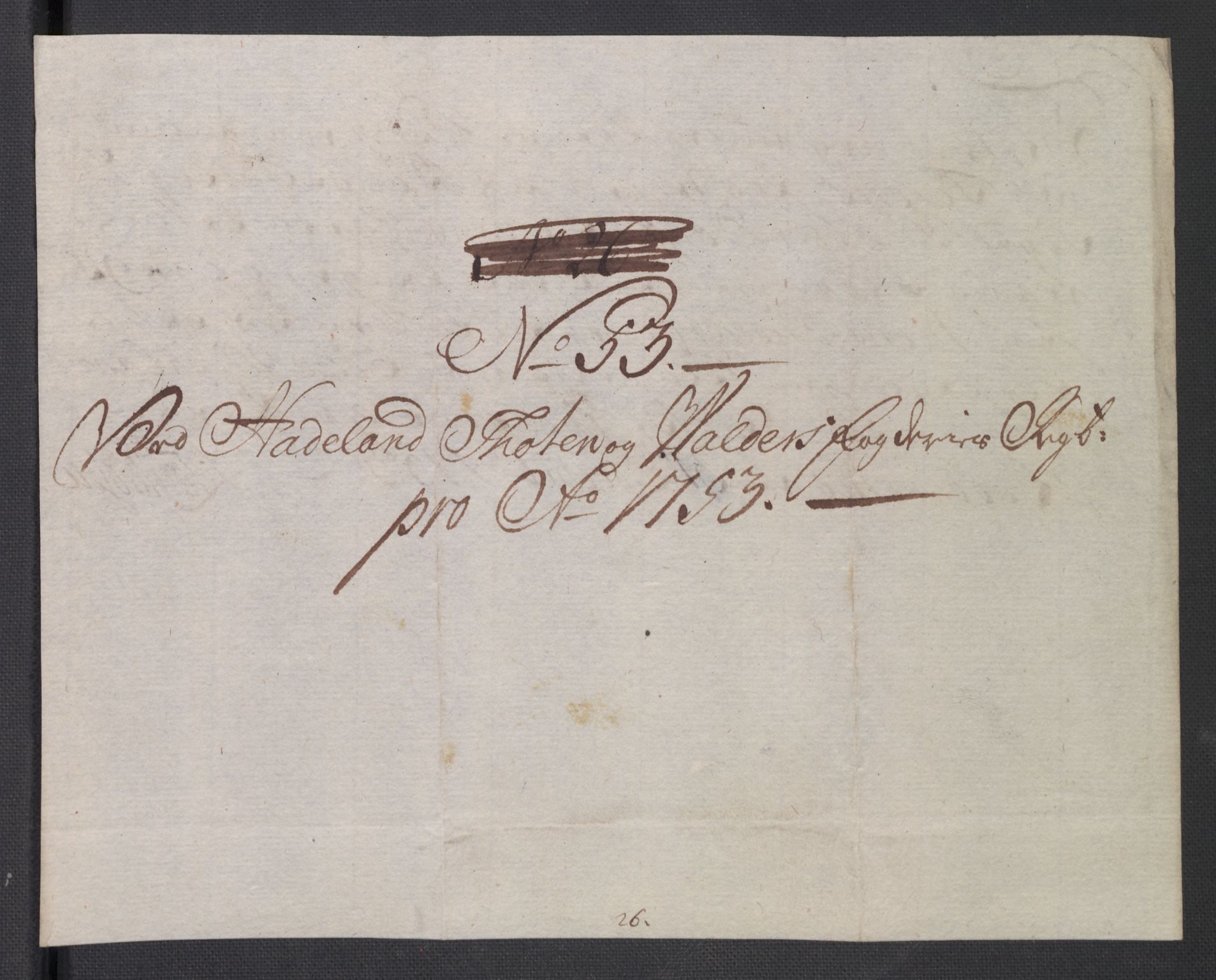 Rentekammeret inntil 1814, Reviderte regnskaper, Fogderegnskap, RA/EA-4092/R18/L1349: Fogderegnskap Hadeland, Toten og Valdres, 1752-1753, p. 554