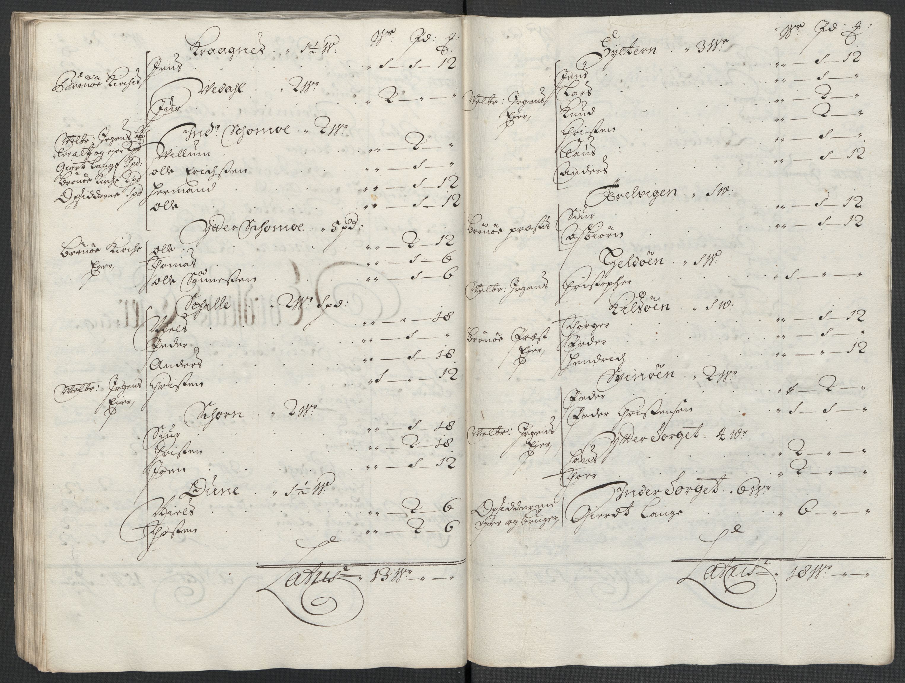 Rentekammeret inntil 1814, Reviderte regnskaper, Fogderegnskap, AV/RA-EA-4092/R65/L4507: Fogderegnskap Helgeland, 1699-1701, p. 77