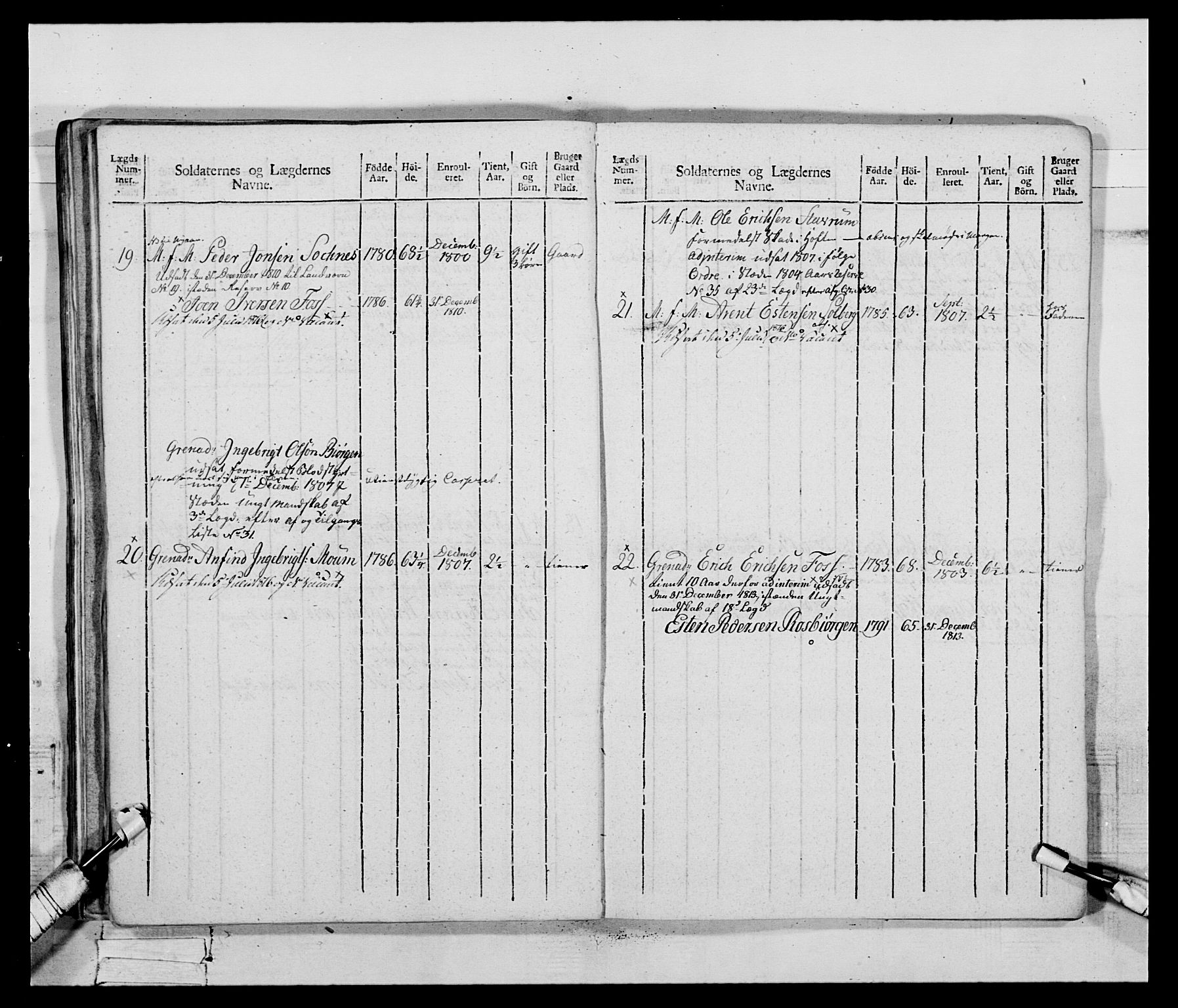 Generalitets- og kommissariatskollegiet, Det kongelige norske kommissariatskollegium, AV/RA-EA-5420/E/Eh/L0083c: 2. Trondheimske nasjonale infanteriregiment, 1810, p. 104