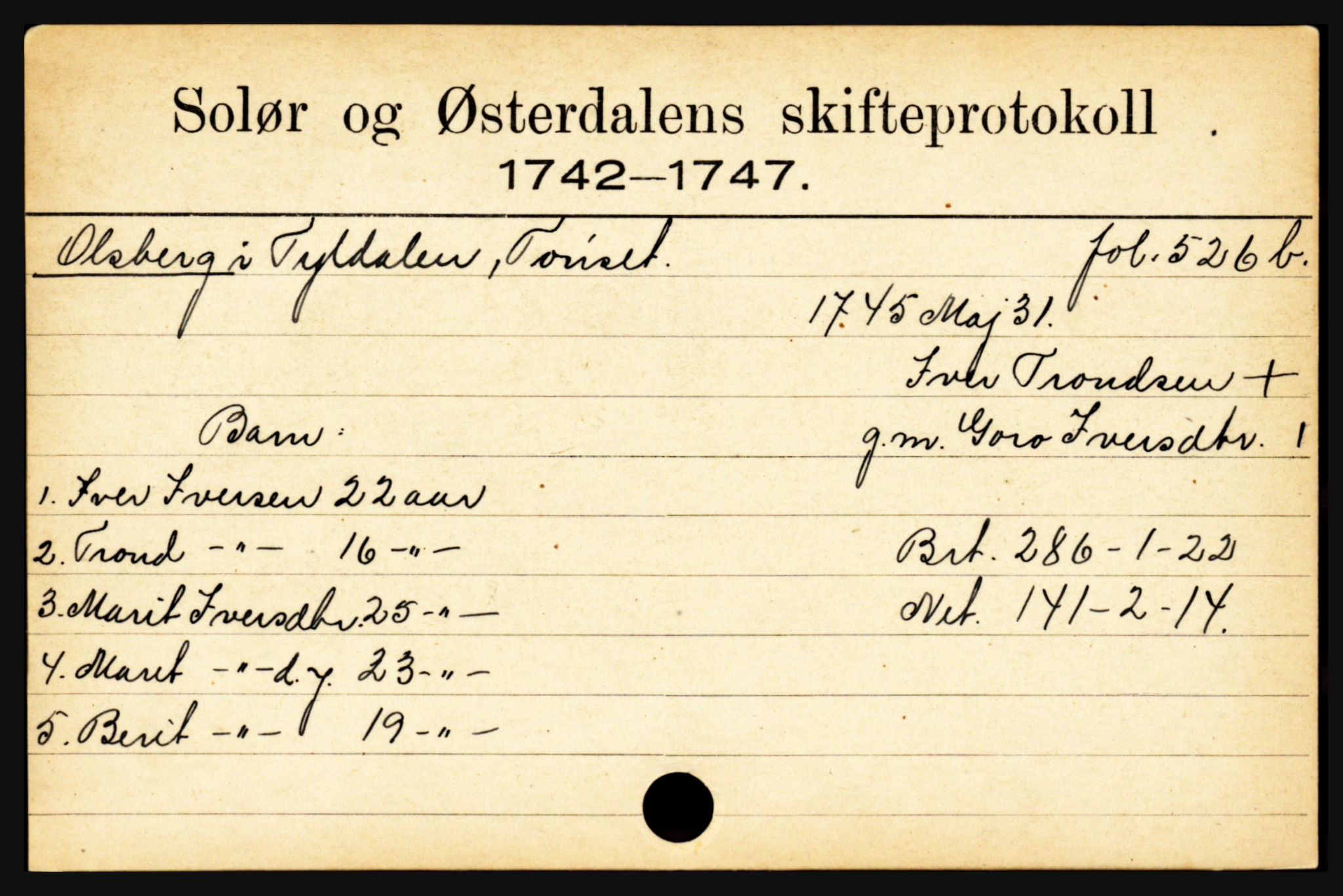 Solør og Østerdalen sorenskriveri, SAH/TING-024/J, 1716-1774, p. 4367