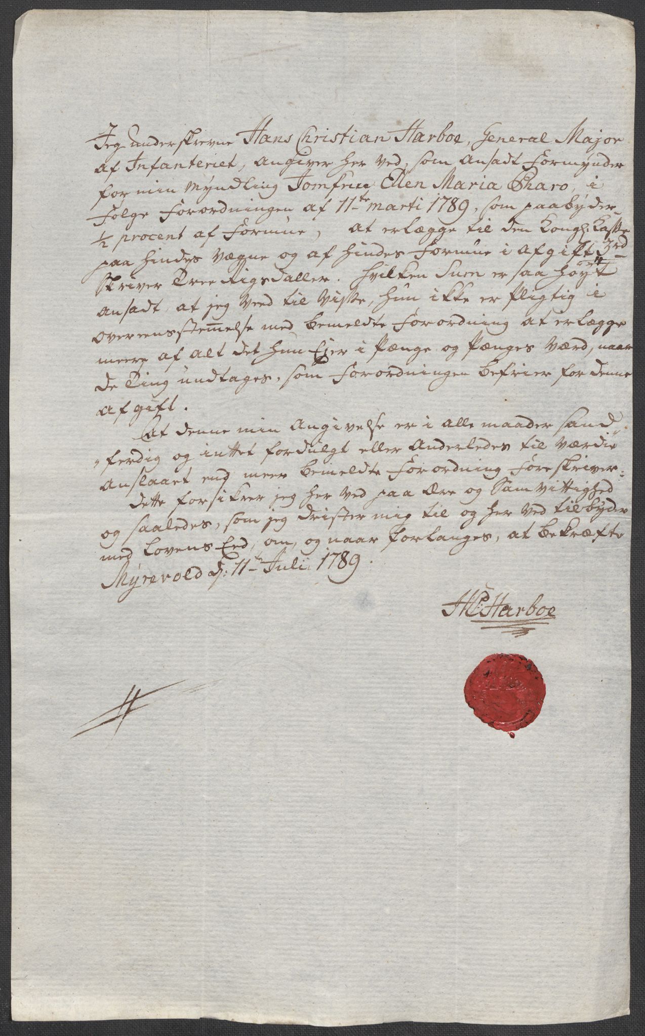 Rentekammeret inntil 1814, Reviderte regnskaper, Mindre regnskaper, AV/RA-EA-4068/Rf/Rfe/L0036: Rakkestad, Heggen og Frøland fogderi, Ringerike og Hallingdal fogderi, 1789, p. 114