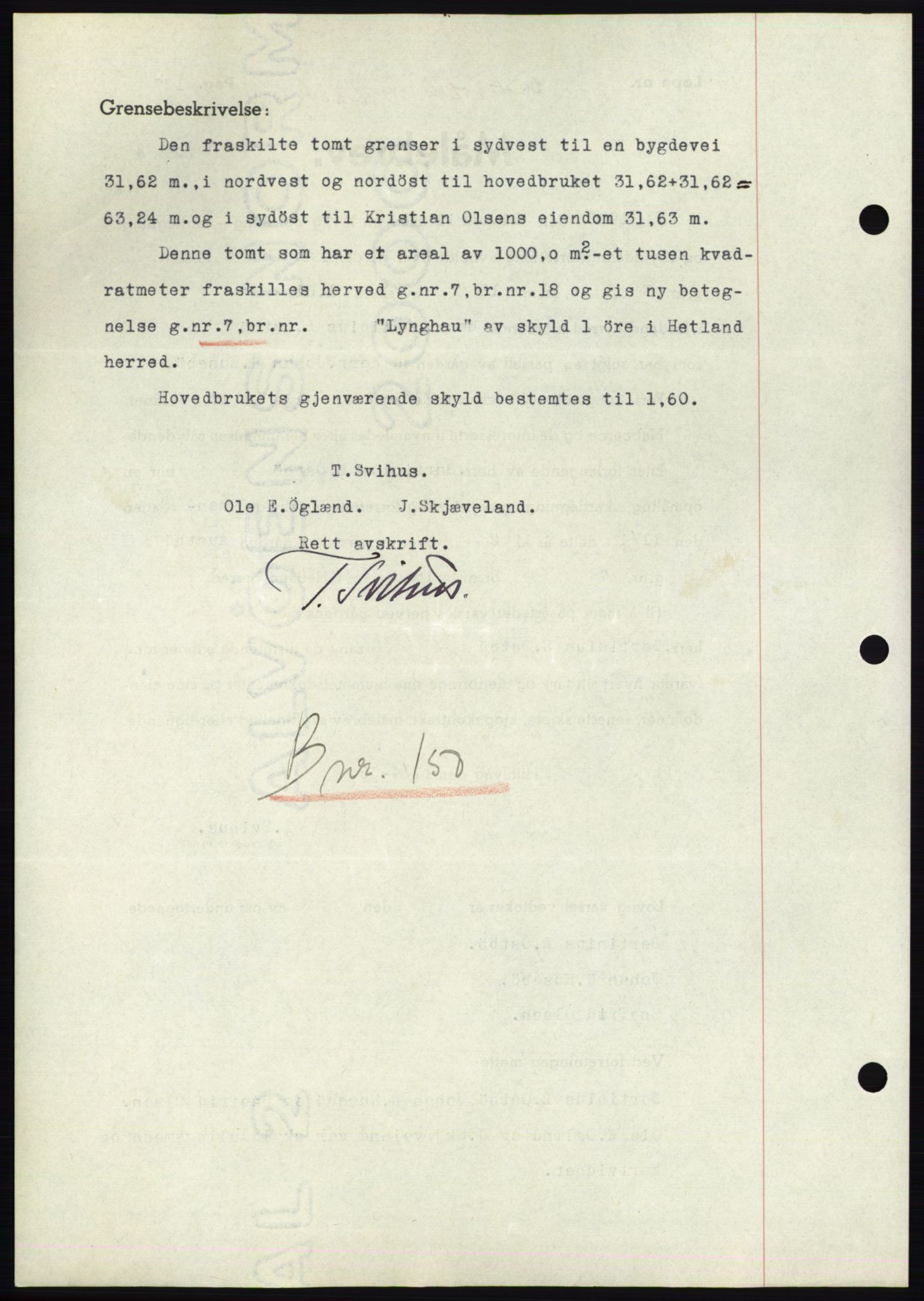 Jæren sorenskriveri, SAST/A-100310/03/G/Gba/L0071: Mortgage book, 1938-1938, Diary no: : 2254/1938