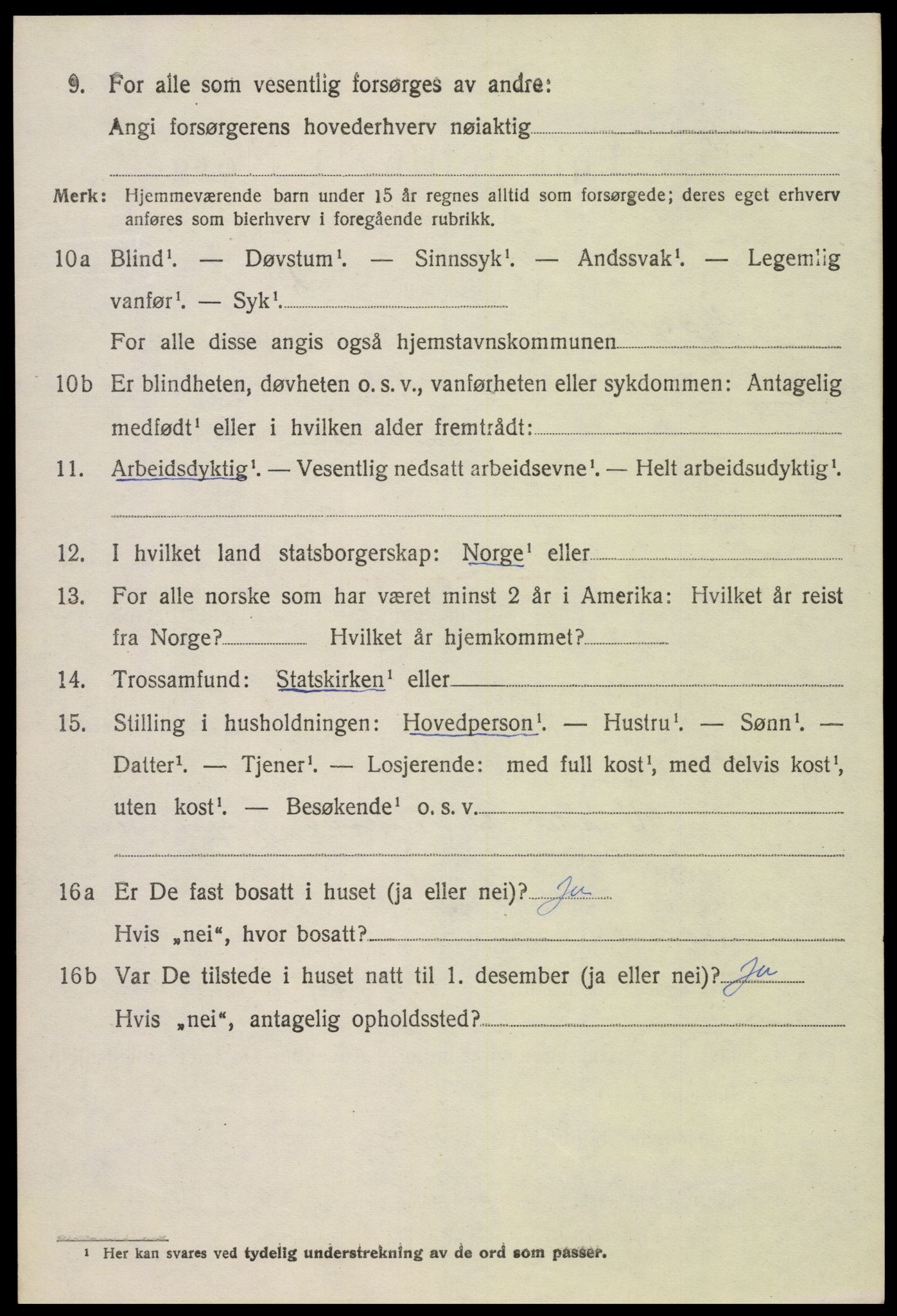 SAKO, 1920 census for Gjerpen, 1920, p. 4193