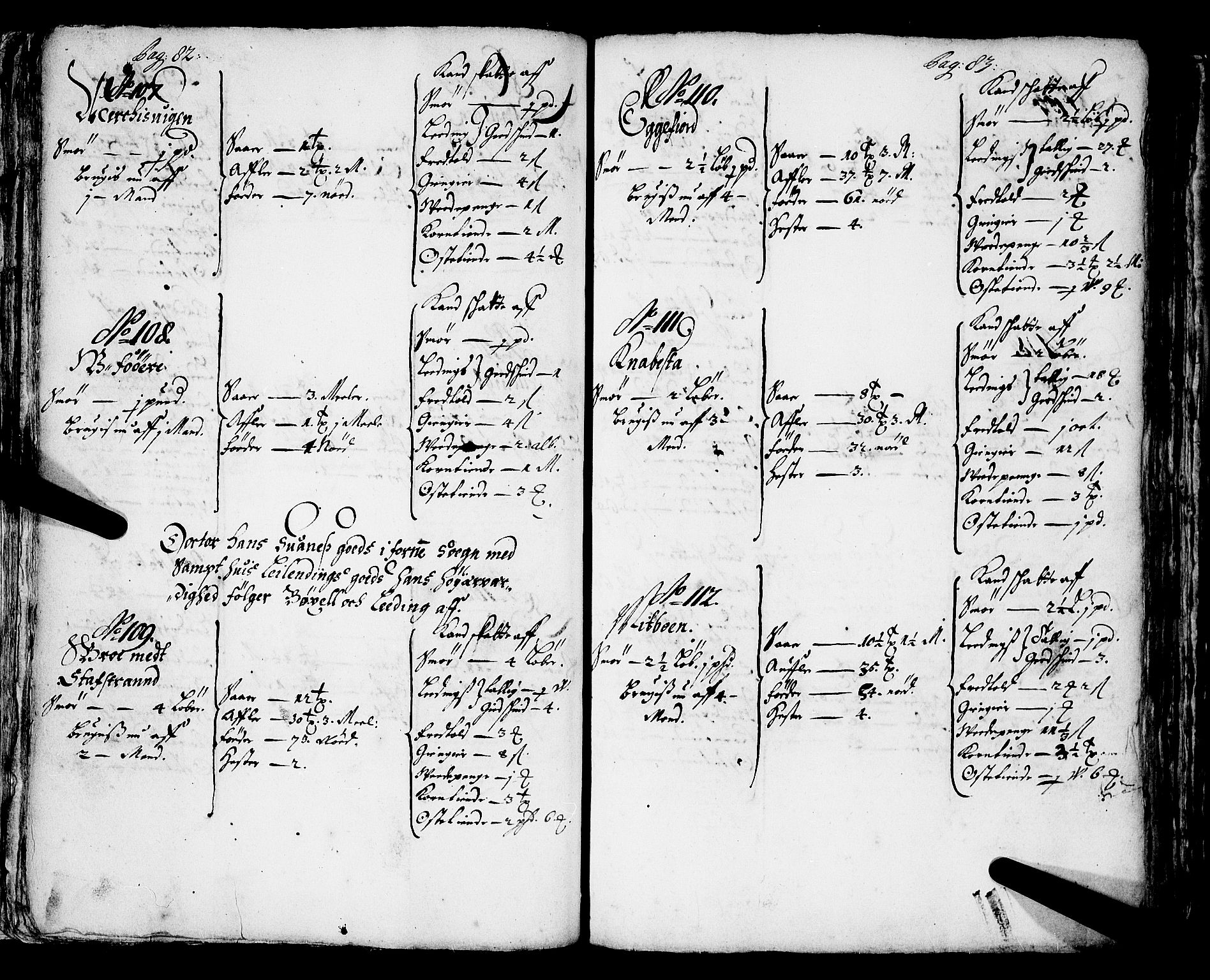 Rentekammeret inntil 1814, Realistisk ordnet avdeling, AV/RA-EA-4070/N/Nb/Nba/L0043: Sunnfjord fogderi, 1667, p. 82-83