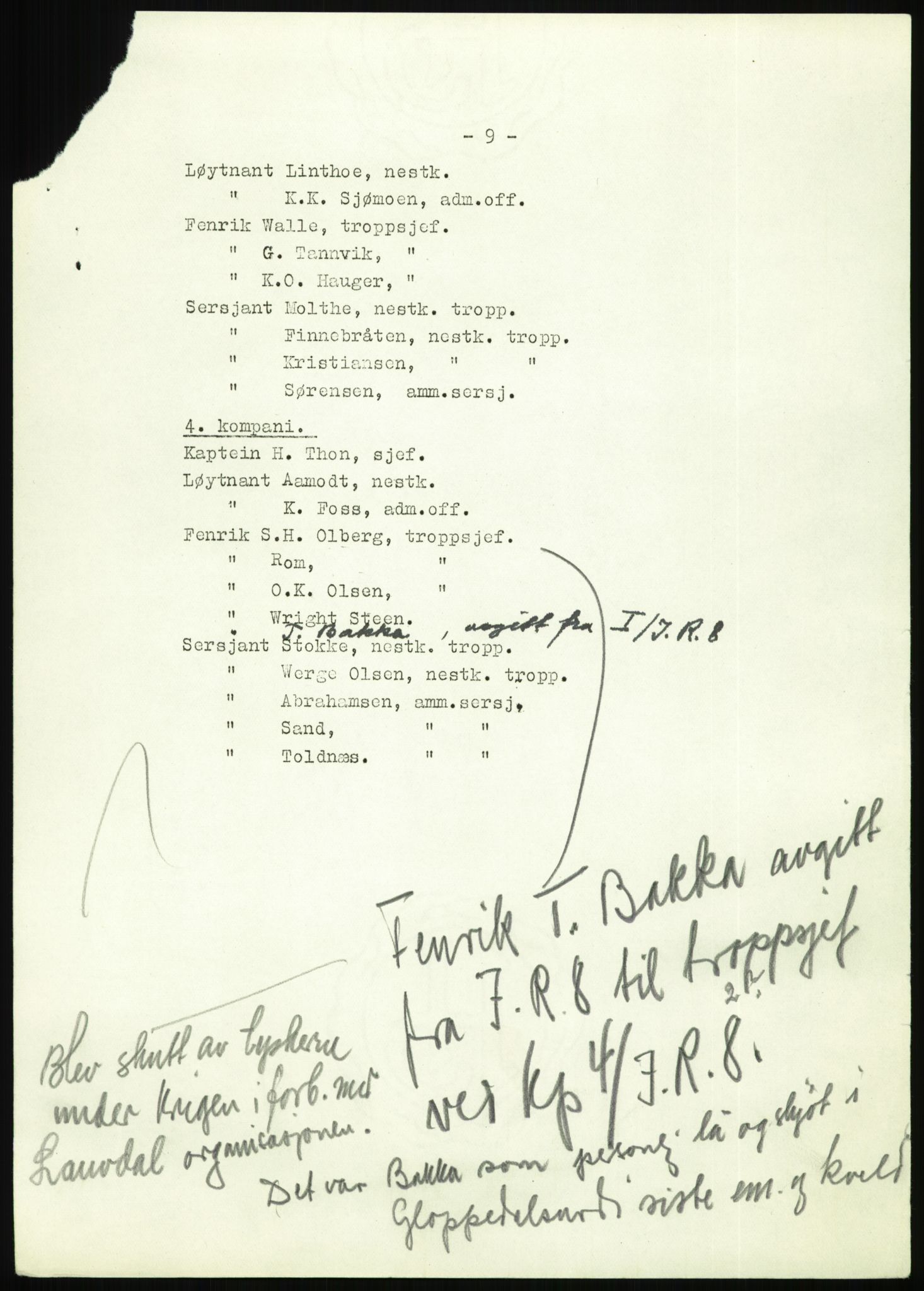Forsvaret, Forsvarets krigshistoriske avdeling, AV/RA-RAFA-2017/Y/Yb/L0091: II-C-11-321  -  3. Divisjon., 1940, p. 5