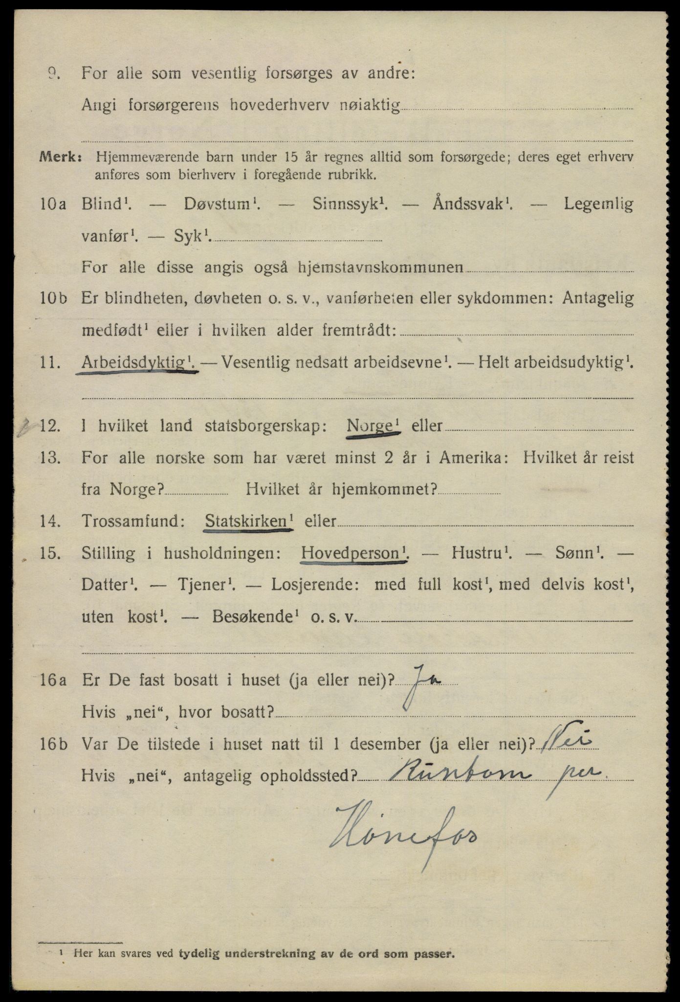 SAO, 1920 census for Kristiania, 1920, p. 155384