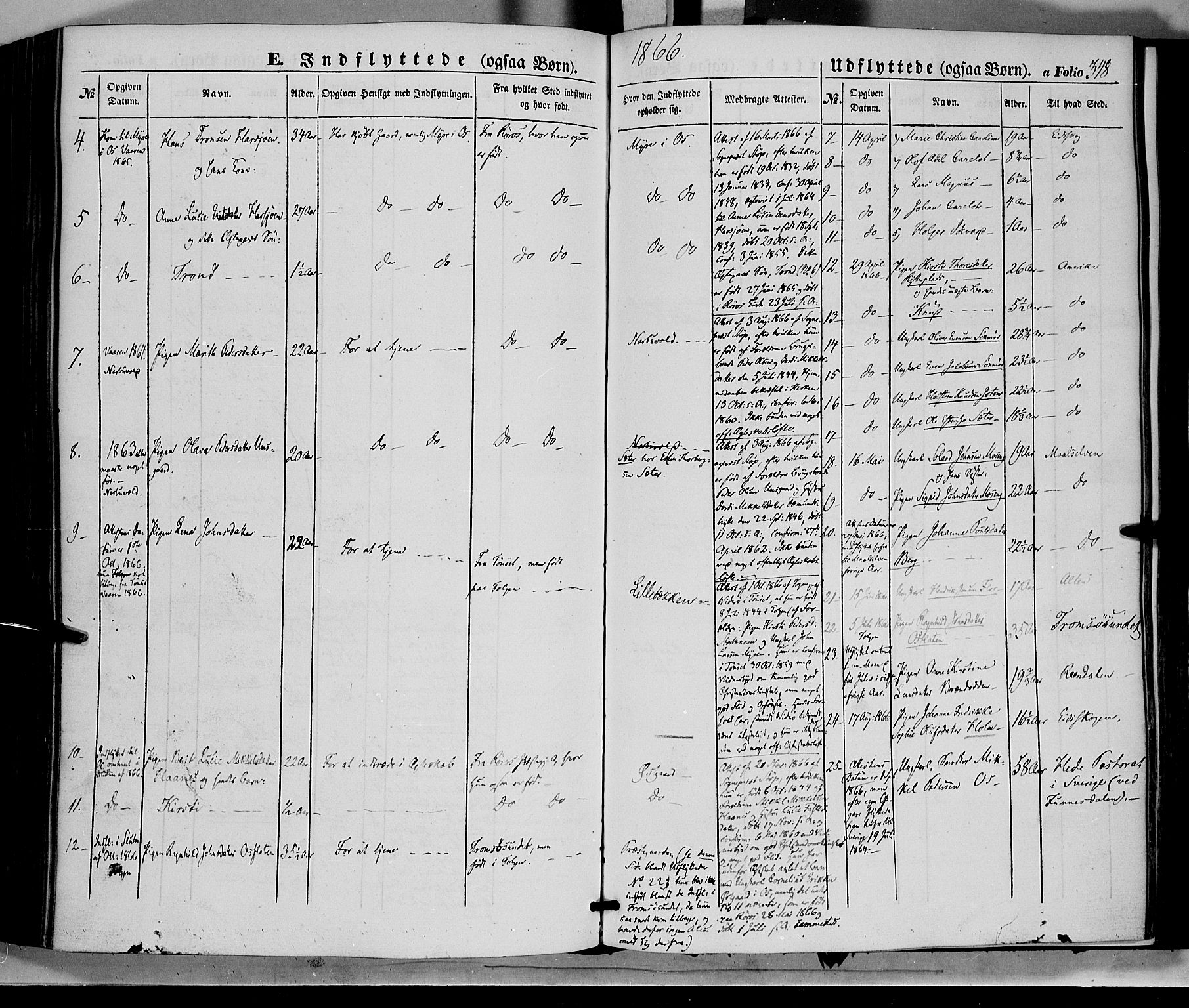 Tolga prestekontor, AV/SAH-PREST-062/K/L0006: Parish register (official) no. 6, 1852-1876, p. 348