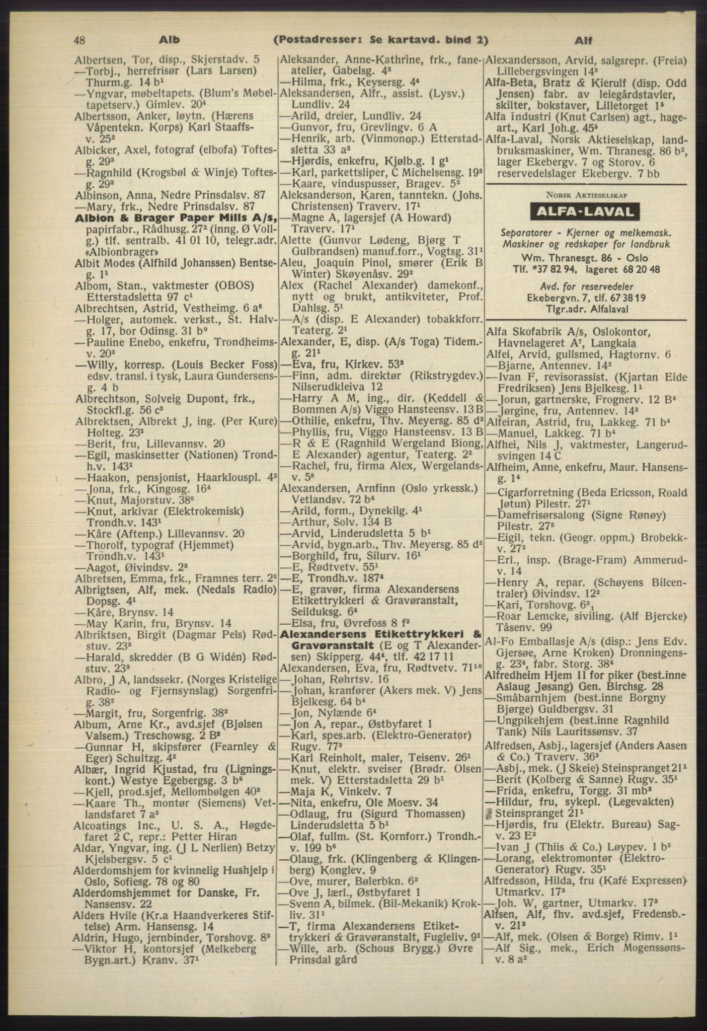 Kristiania/Oslo adressebok, PUBL/-, 1965-1966, p. 48