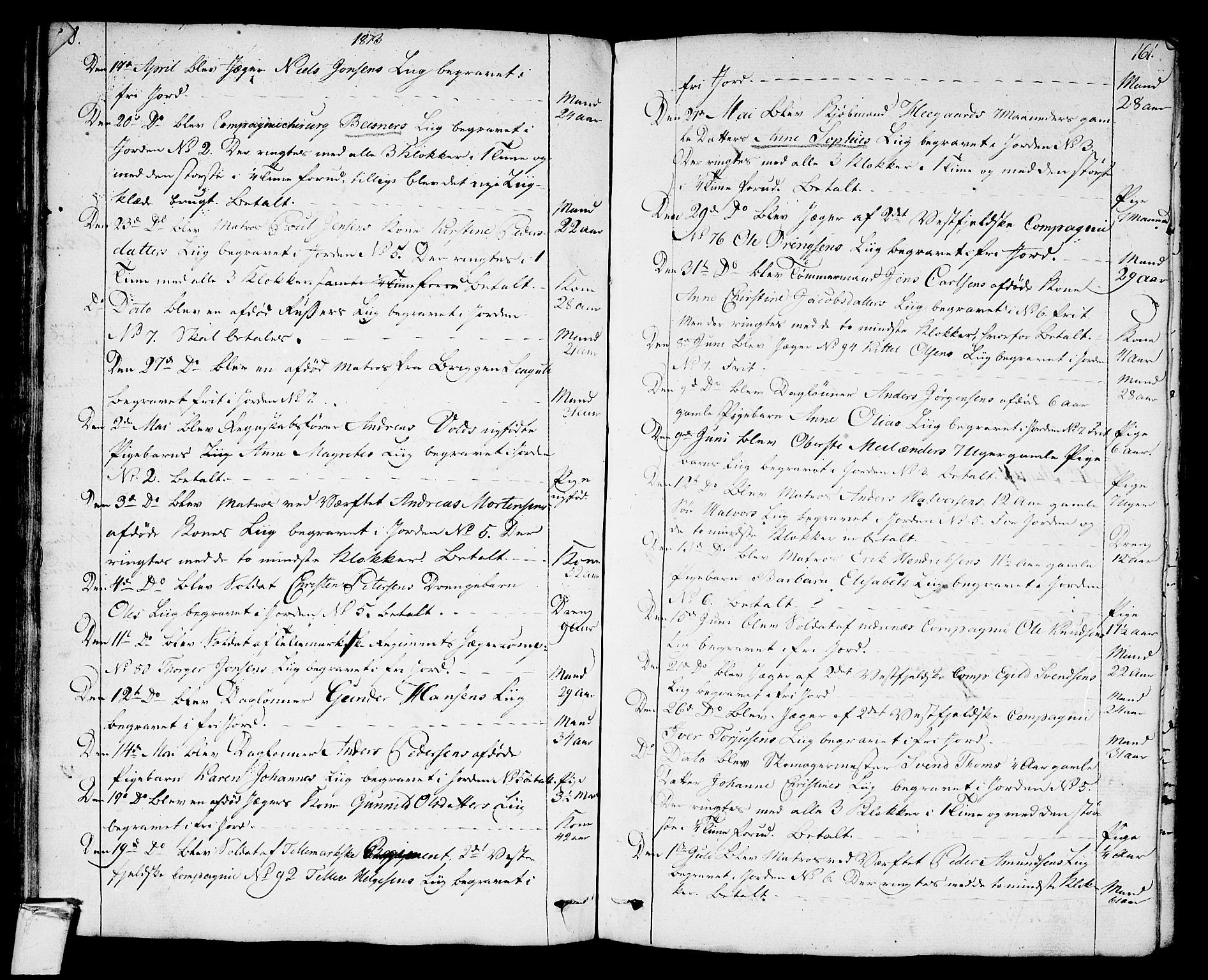 Stavern kirkebøker, AV/SAKO-A-318/F/Fa/L0004: Parish register (official) no. 4, 1809-1816, p. 160-161
