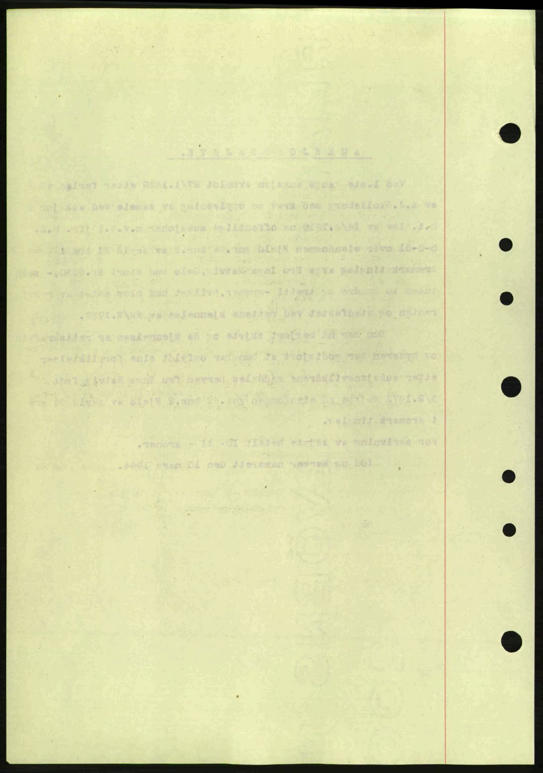 Idd og Marker sorenskriveri, AV/SAO-A-10283/G/Gb/Gbb/L0007: Mortgage book no. A7, 1944-1945, Diary no: : 861/1944