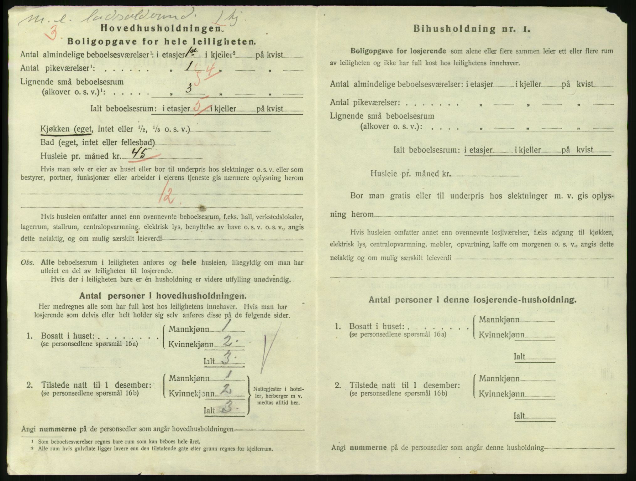 SAKO, 1920 census for Larvik, 1920, p. 3429