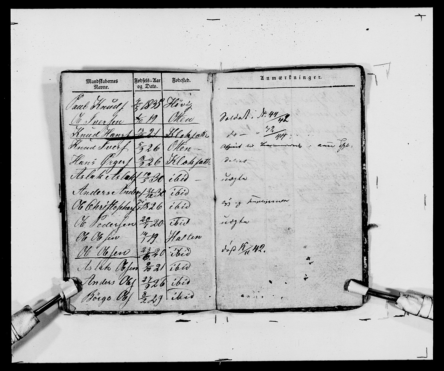 Generalitets- og kommissariatskollegiet, Det kongelige norske kommissariatskollegium, AV/RA-EA-5420/E/Eh/L0120: Tingvollske kompani, 1850-1870, p. 267