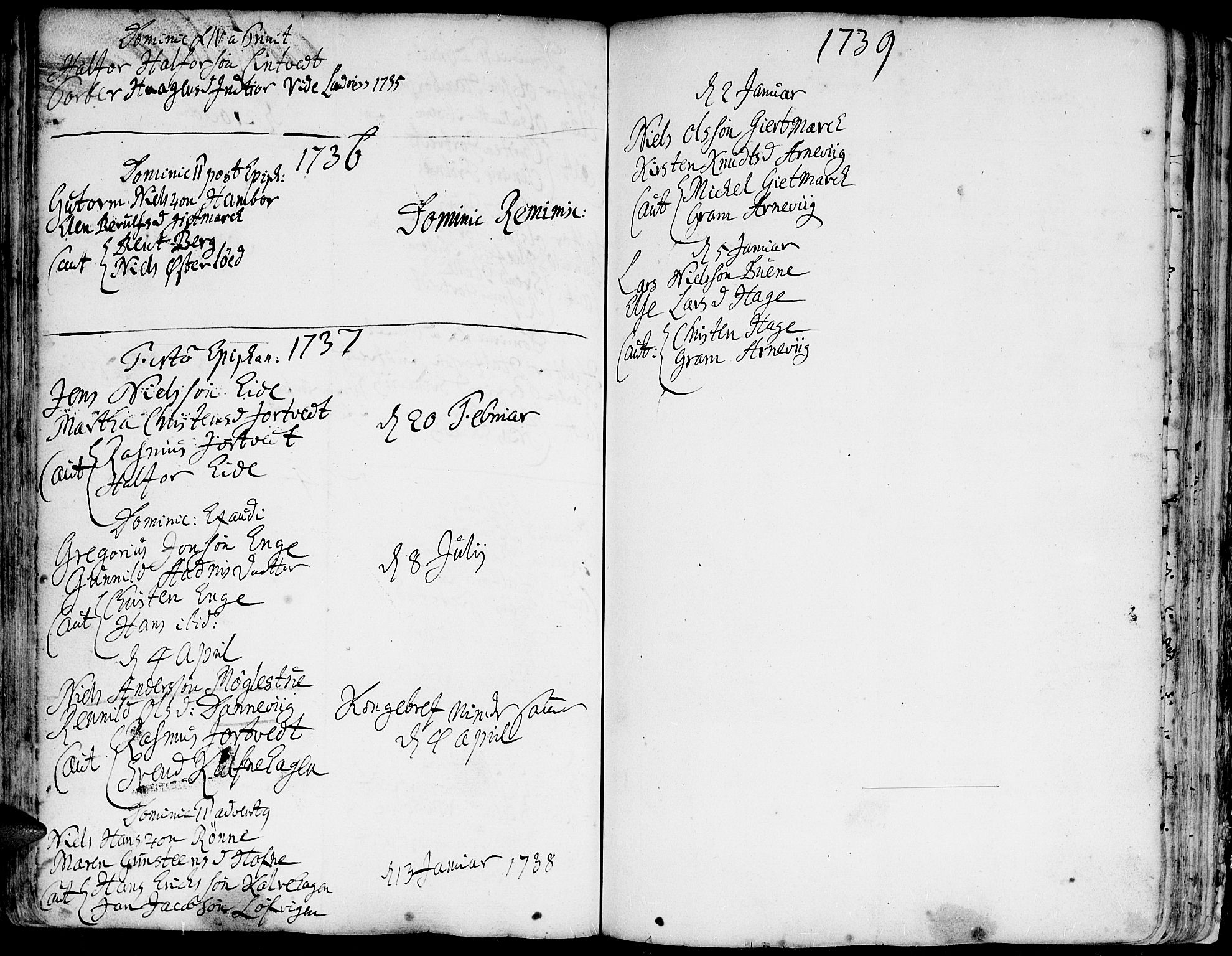 Hommedal sokneprestkontor, SAK/1111-0023/F/Fa/Fab/L0001: Parish register (official) no. A 1 /2, 1690-1739