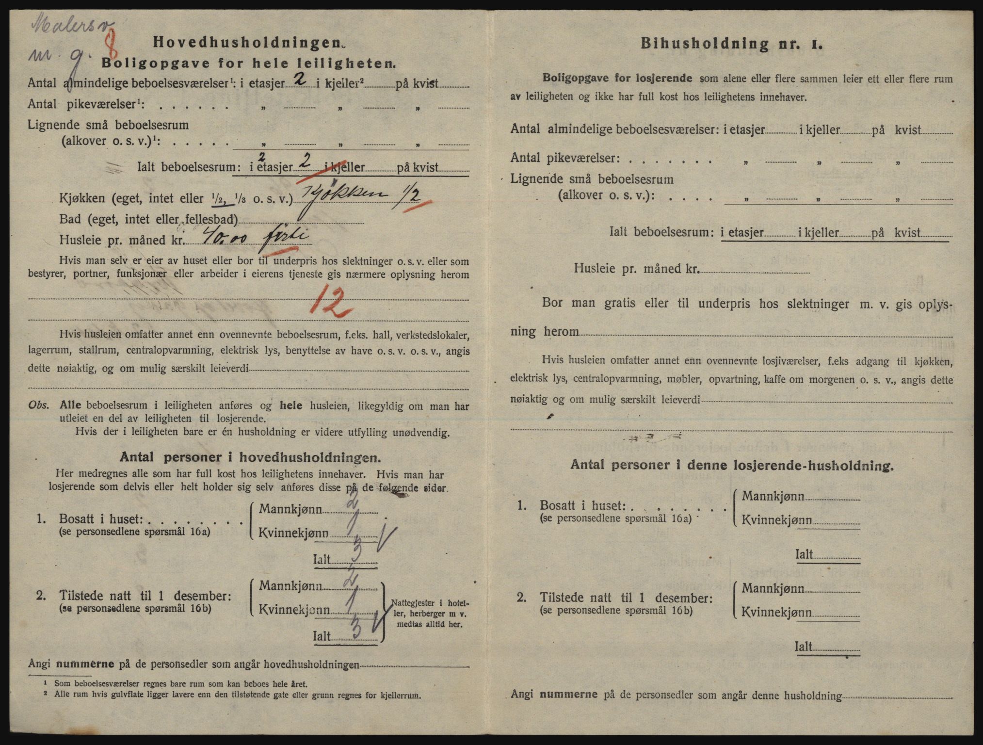 SATØ, 1920 census for Tromsø, 1920, p. 5138