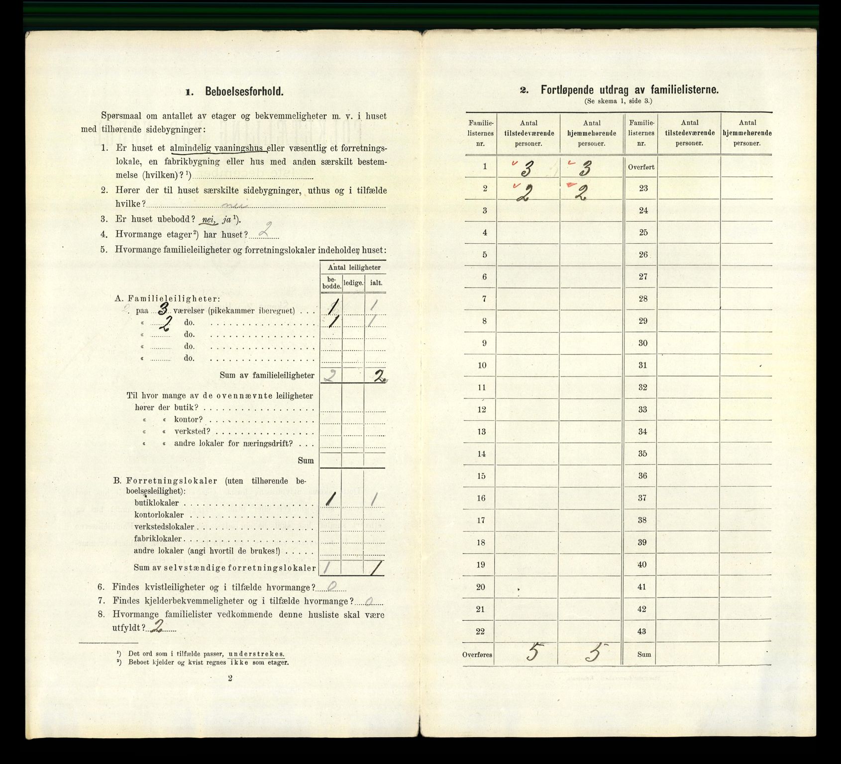 RA, 1910 census for Kristiansand, 1910, p. 6451