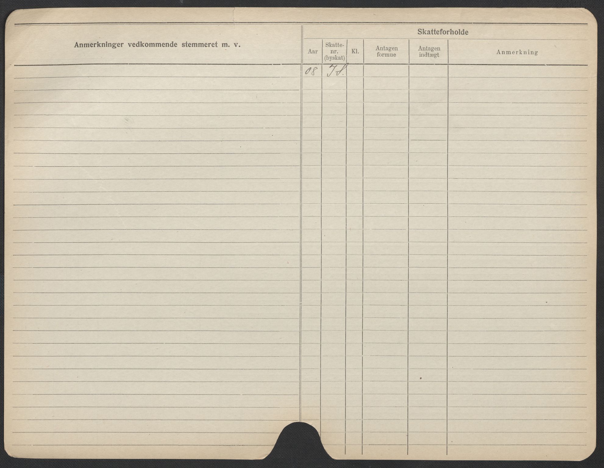 Oslo folkeregister, Registerkort, SAO/A-11715/F/Fa/Fac/L0015: Kvinner, 1906-1914, p. 173b