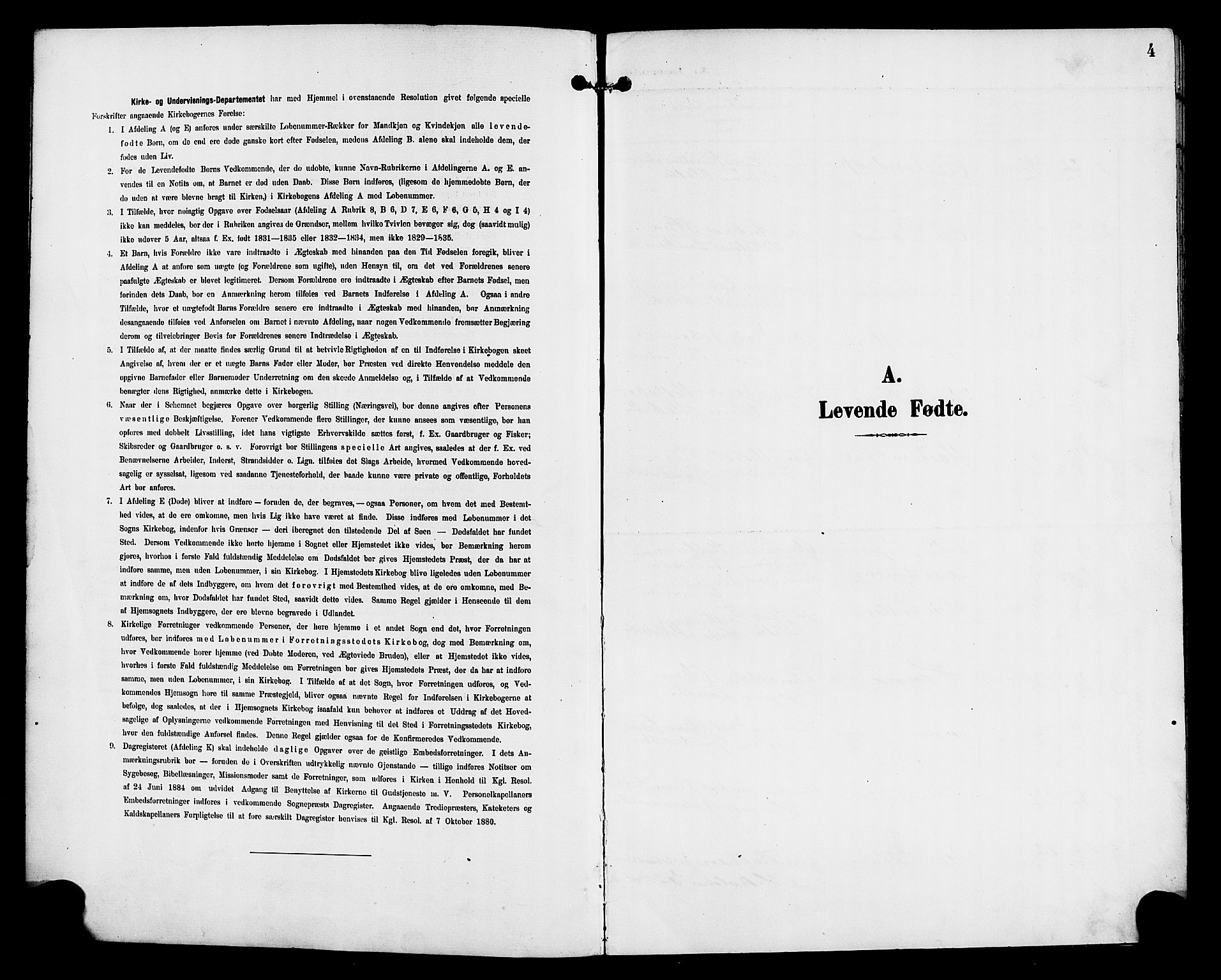 Gaular sokneprestembete, SAB/A-80001/H/Hab: Parish register (copy) no. C 4, 1895-1920, p. 4